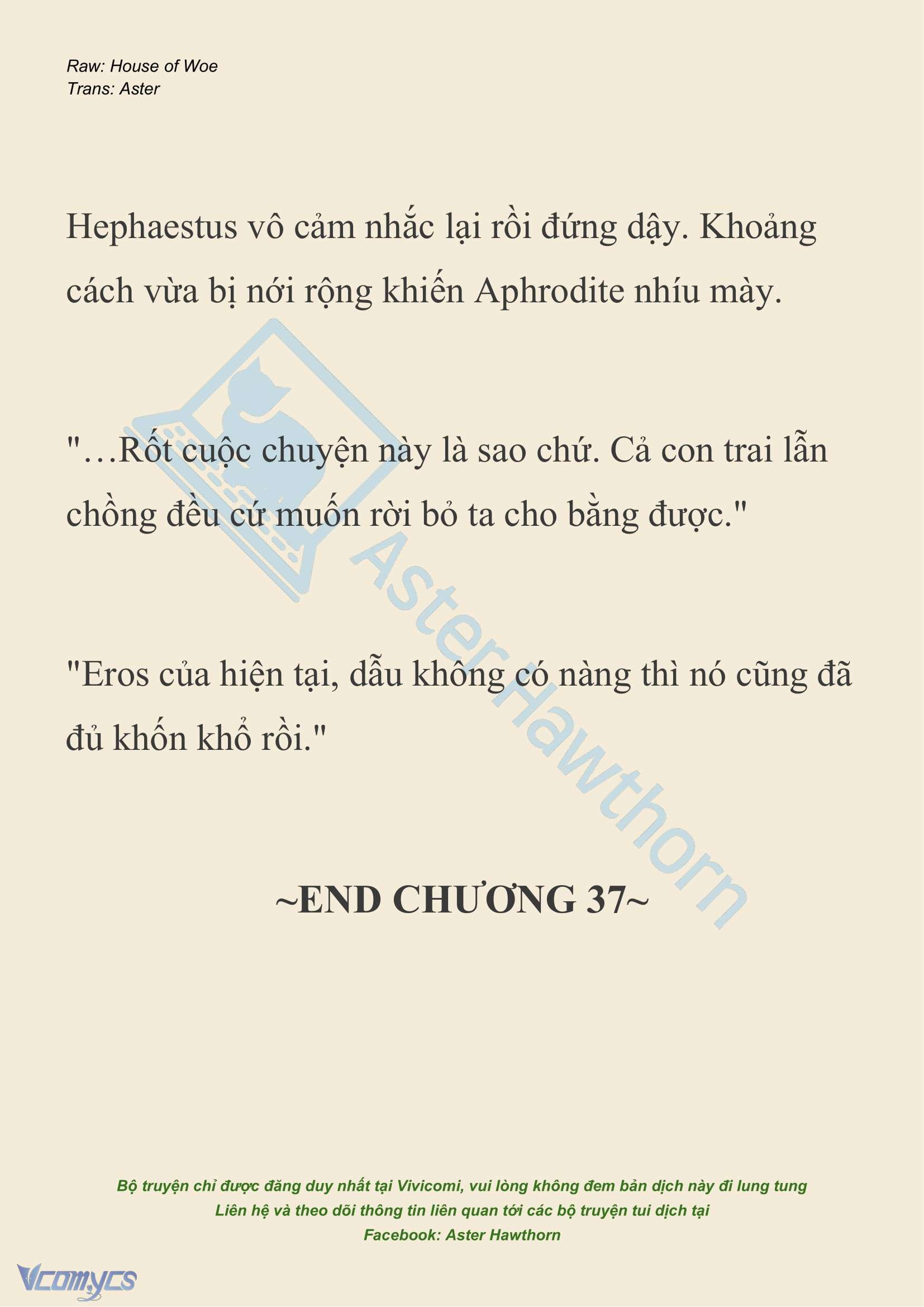 [NOVEL] Dành Cho Các Nữ Thần: Dành cho Psyche Chapter 37 - Trang 26