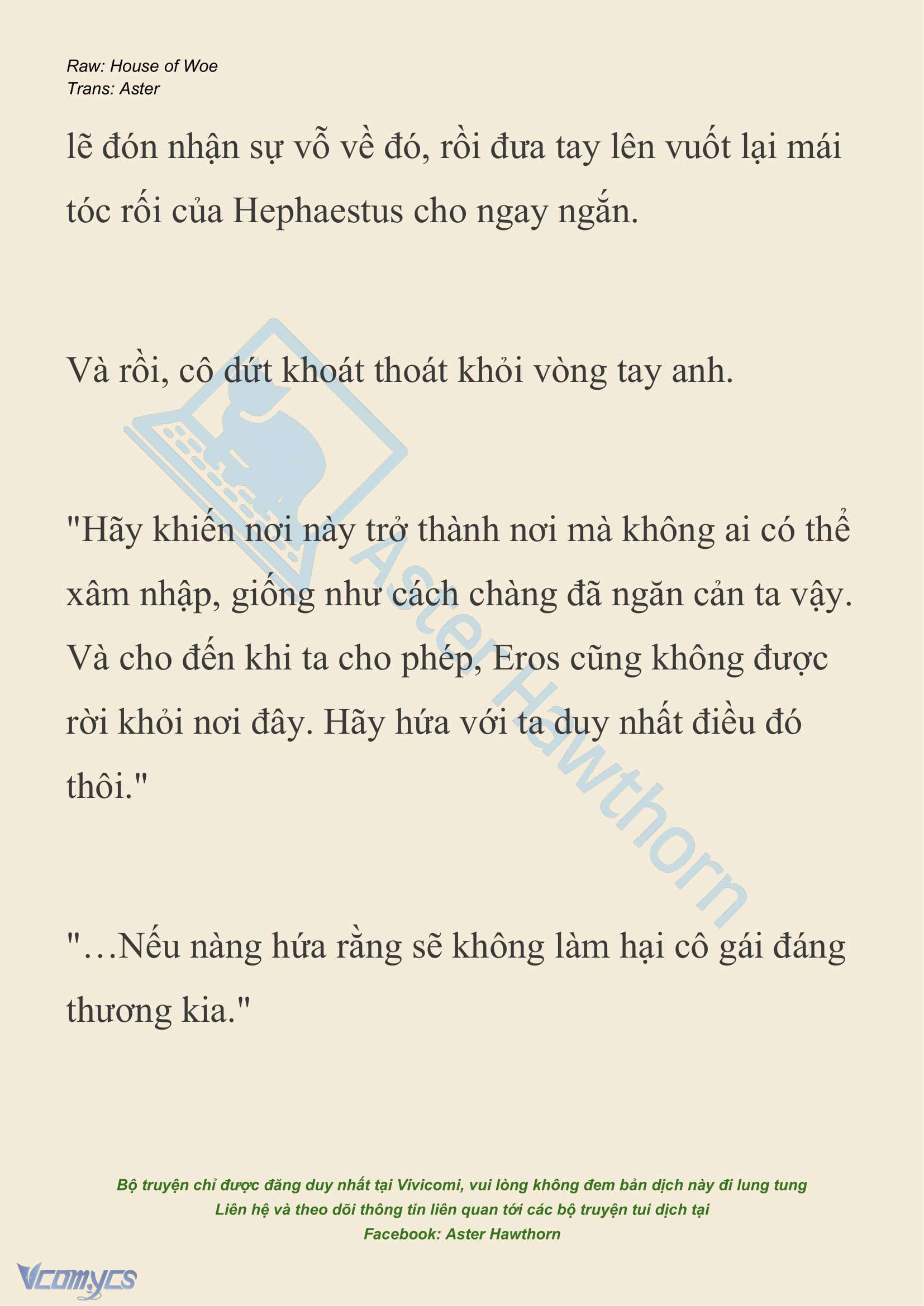 [NOVEL] Dành Cho Các Nữ Thần: Dành cho Psyche Chapter 38 - Trang 11