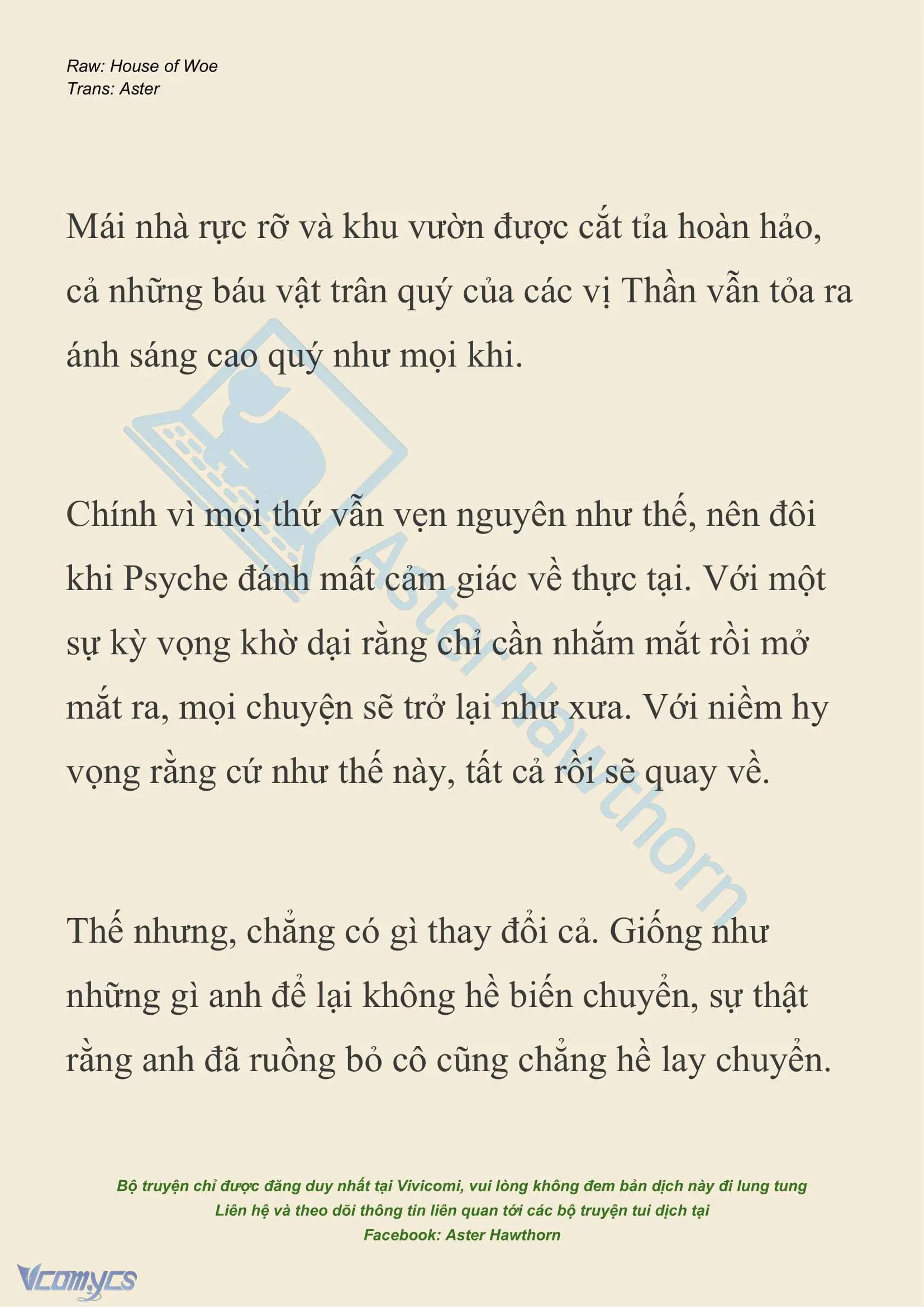 [NOVEL] Dành Cho Các Nữ Thần: Dành cho Psyche Chapter 38 - Trang 13