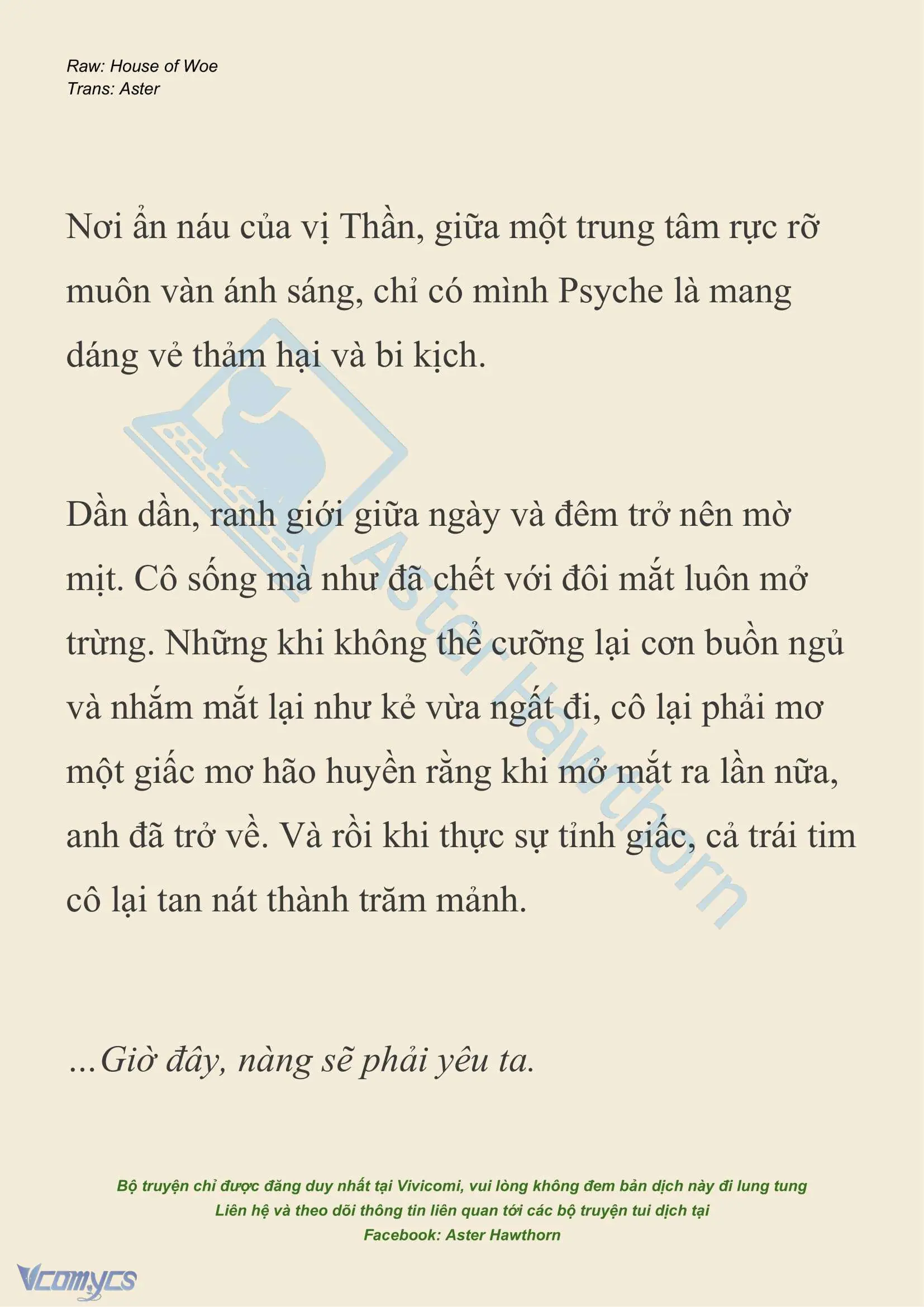 [NOVEL] Dành Cho Các Nữ Thần: Dành cho Psyche Chapter 38 - Trang 14