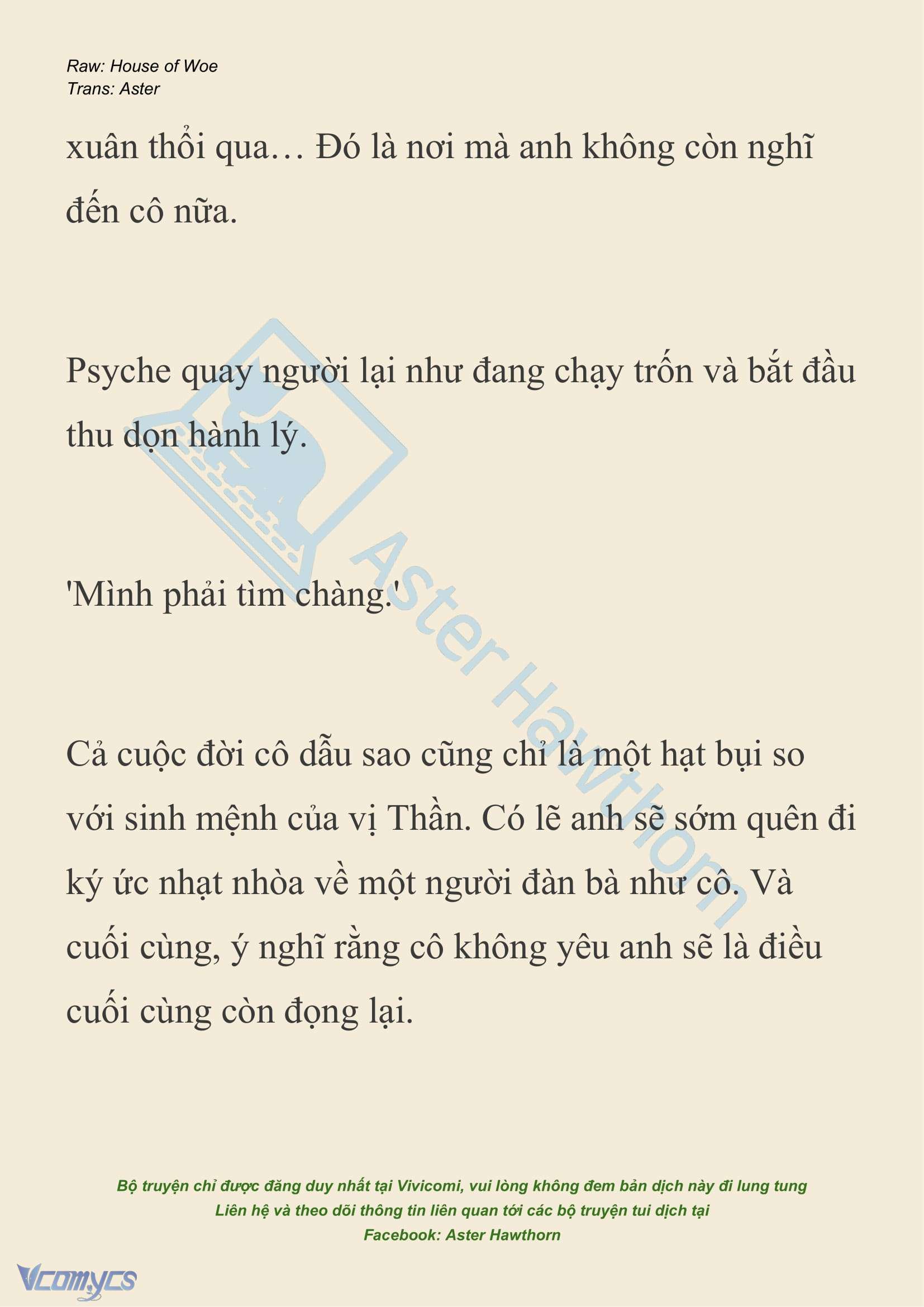 [NOVEL] Dành Cho Các Nữ Thần: Dành cho Psyche Chapter 38 - Trang 19