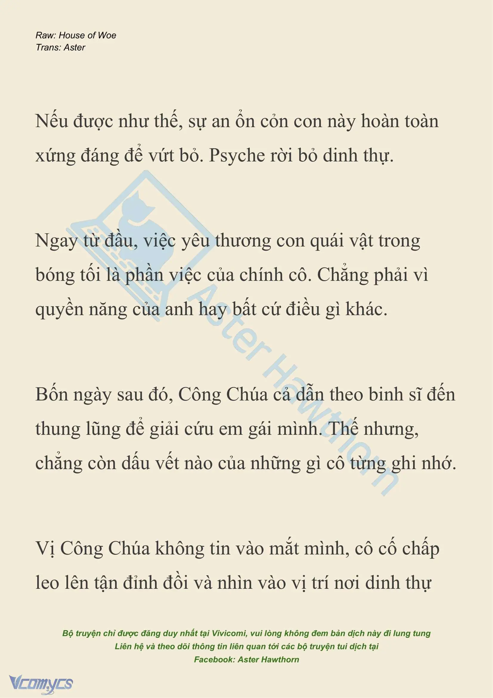 [NOVEL] Dành Cho Các Nữ Thần: Dành cho Psyche Chapter 38 - Trang 21