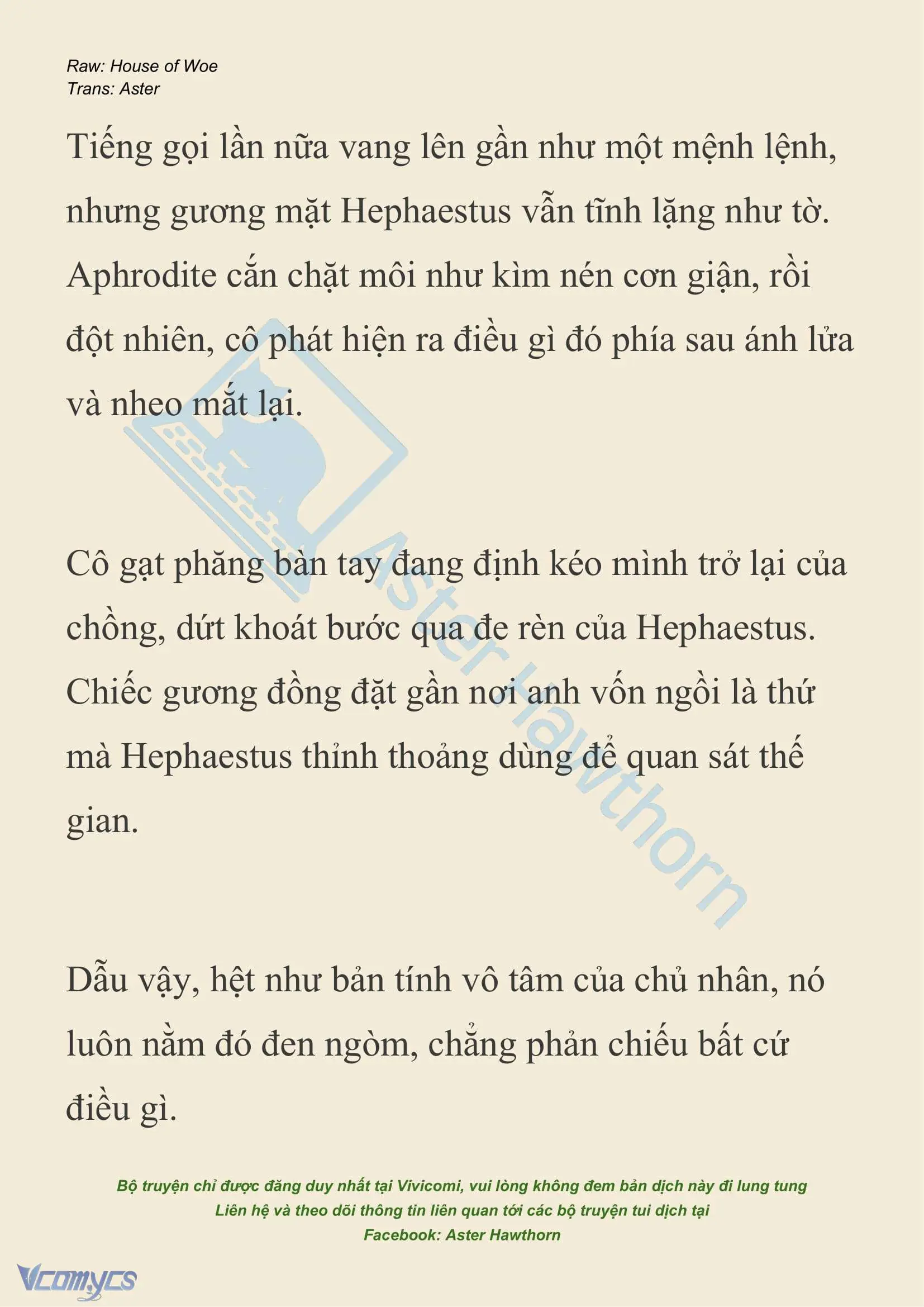 [NOVEL] Dành Cho Các Nữ Thần: Dành cho Psyche Chapter 38 - Trang 4