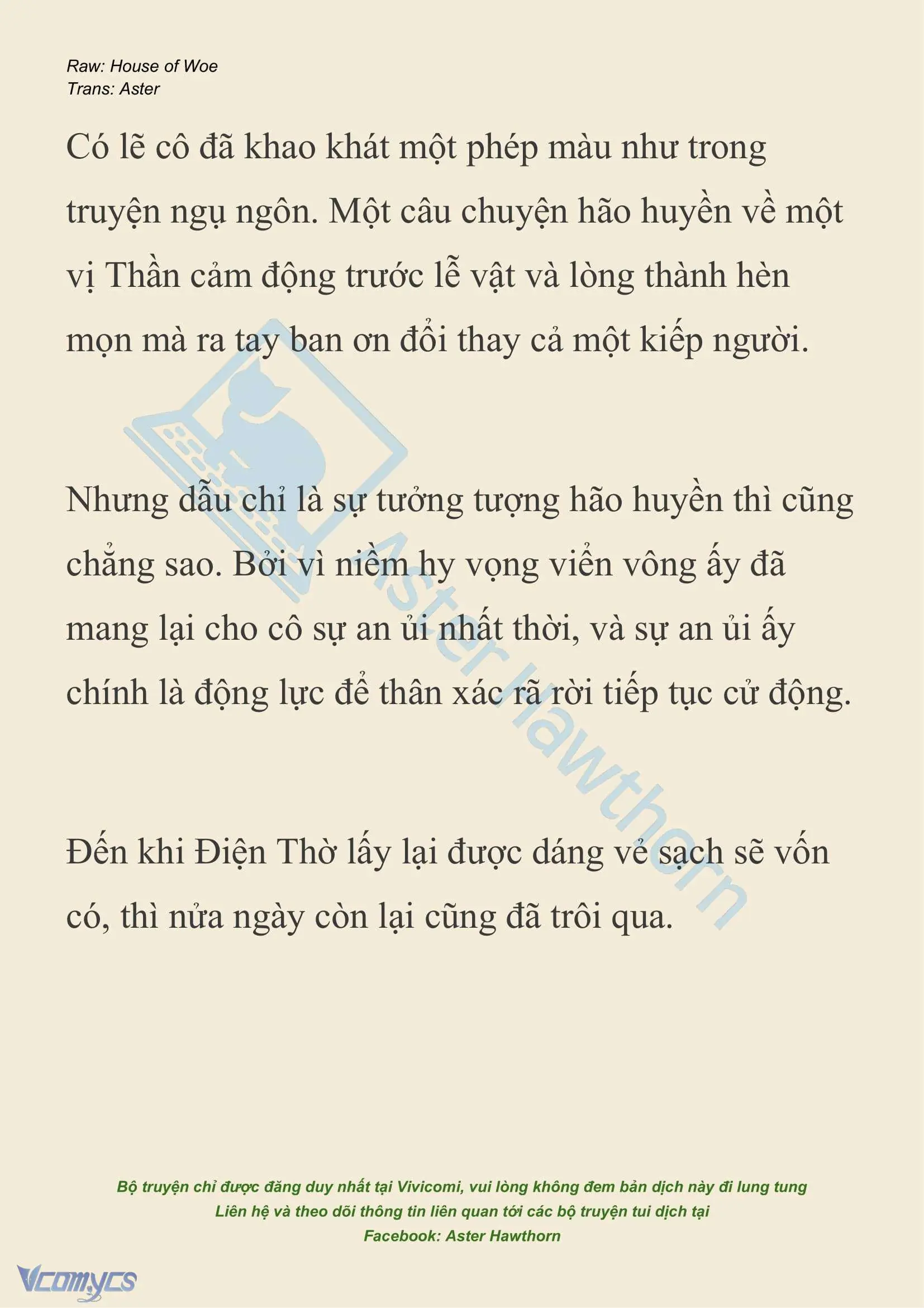 [NOVEL] Dành Cho Các Nữ Thần: Dành cho Psyche Chapter 39 - Trang 10