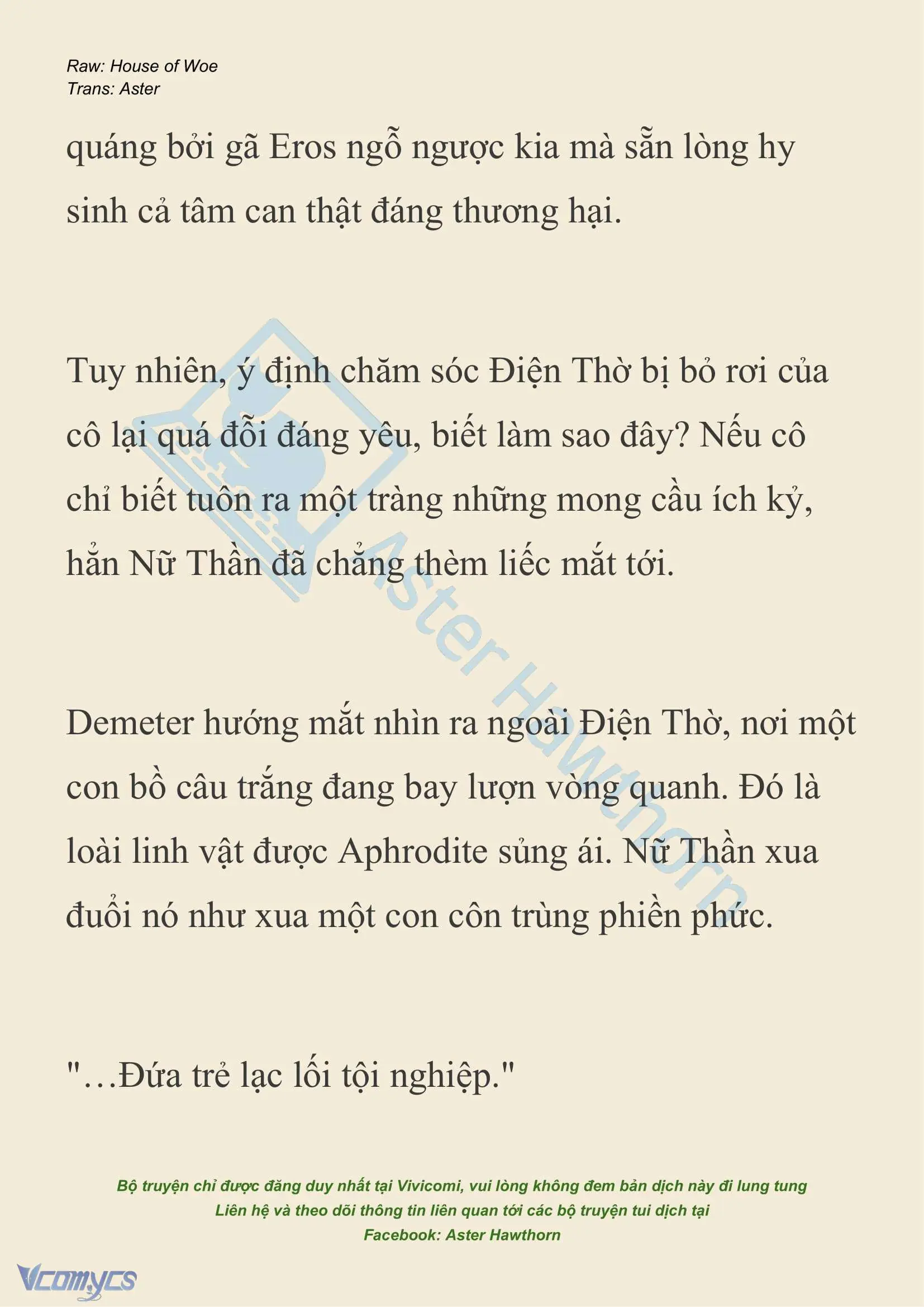 [NOVEL] Dành Cho Các Nữ Thần: Dành cho Psyche Chapter 39 - Trang 13