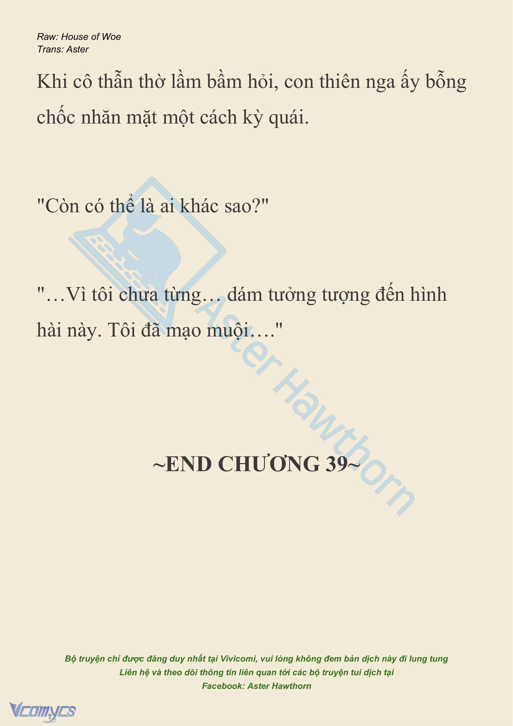 [NOVEL] Dành Cho Các Nữ Thần: Dành cho Psyche Chapter 39 - Trang 22