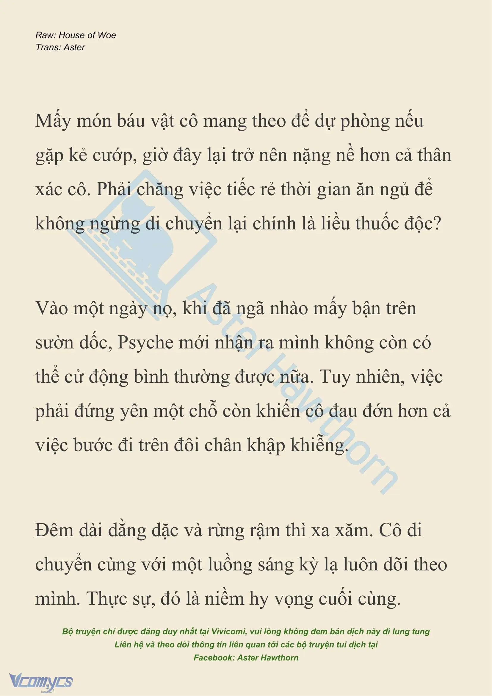 [NOVEL] Dành Cho Các Nữ Thần: Dành cho Psyche Chapter 39 - Trang 3