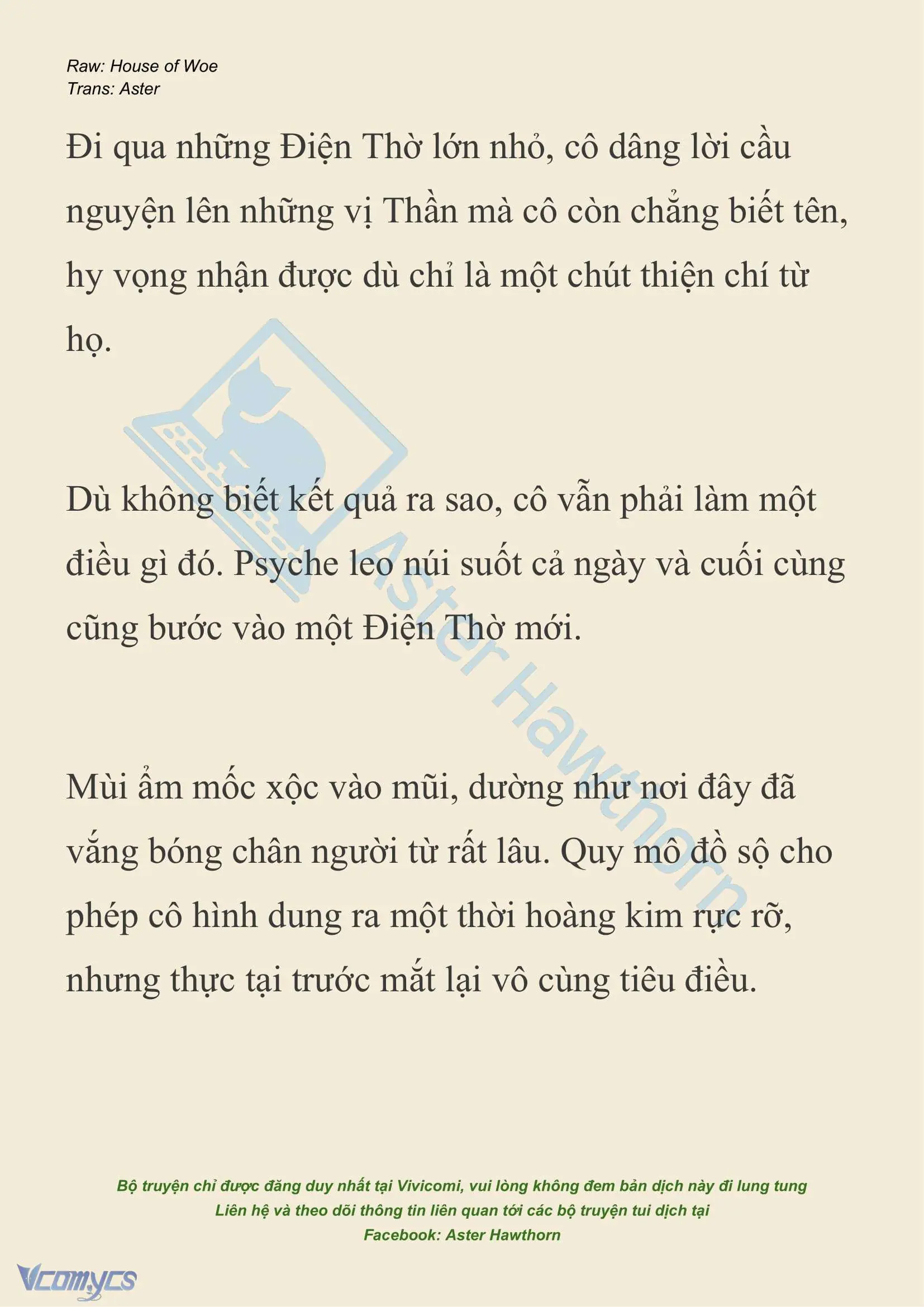 [NOVEL] Dành Cho Các Nữ Thần: Dành cho Psyche Chapter 39 - Trang 7