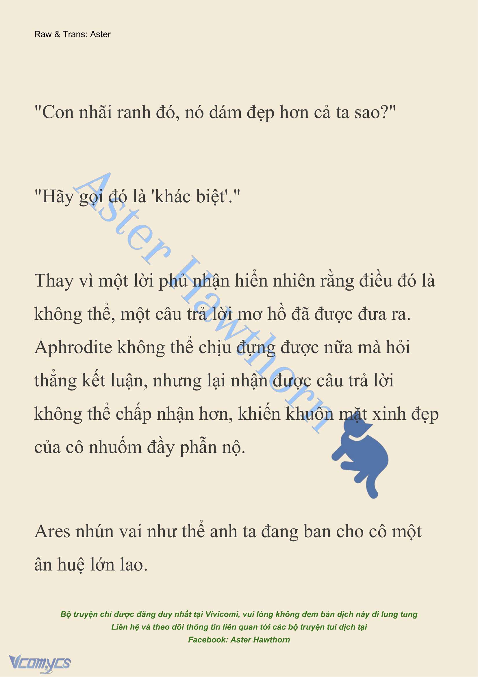 [NOVEL] Dành Cho Các Nữ Thần: Dành cho Psyche Chapter 4 - Trang 11