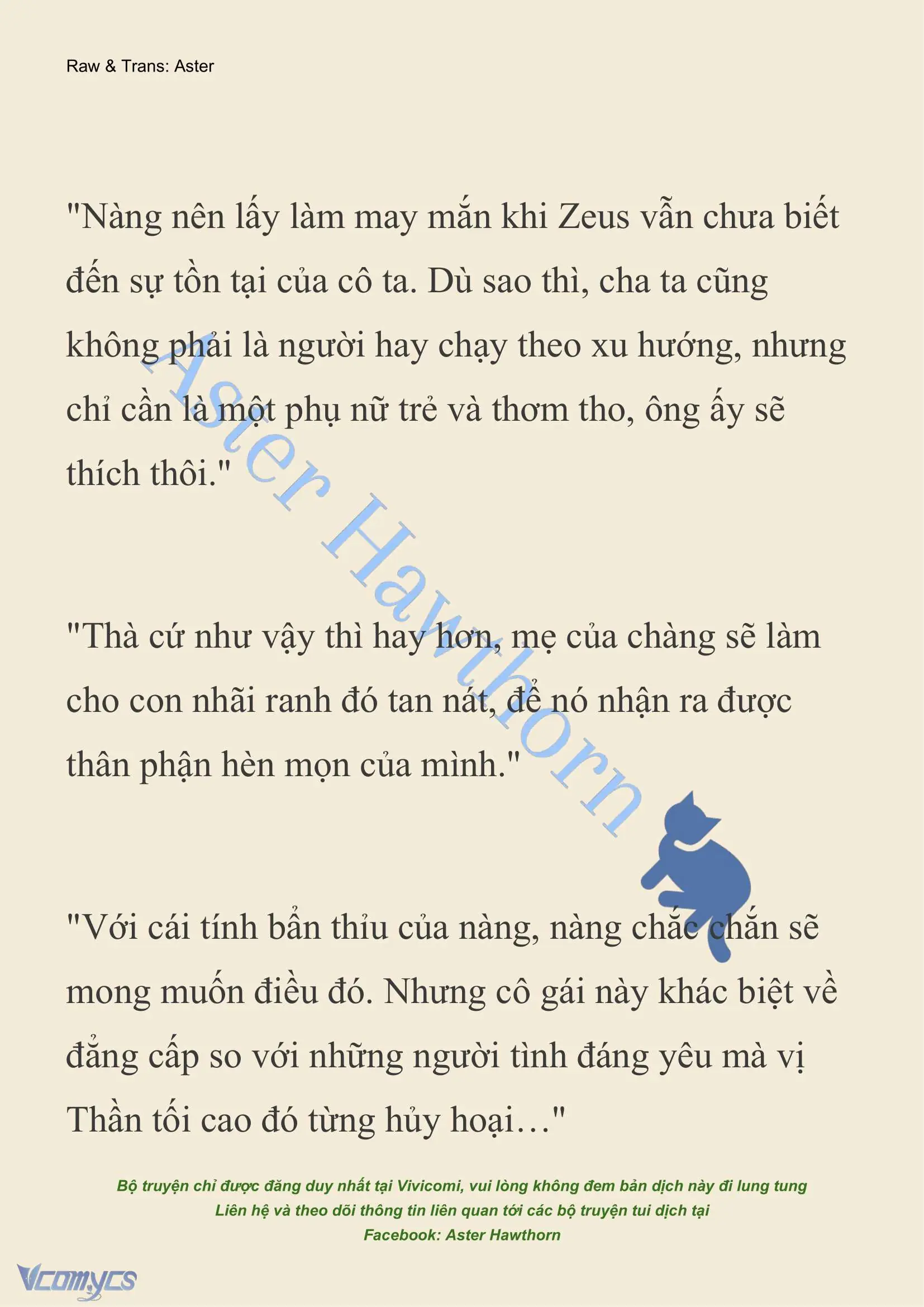 [NOVEL] Dành Cho Các Nữ Thần: Dành cho Psyche Chapter 4 - Trang 12