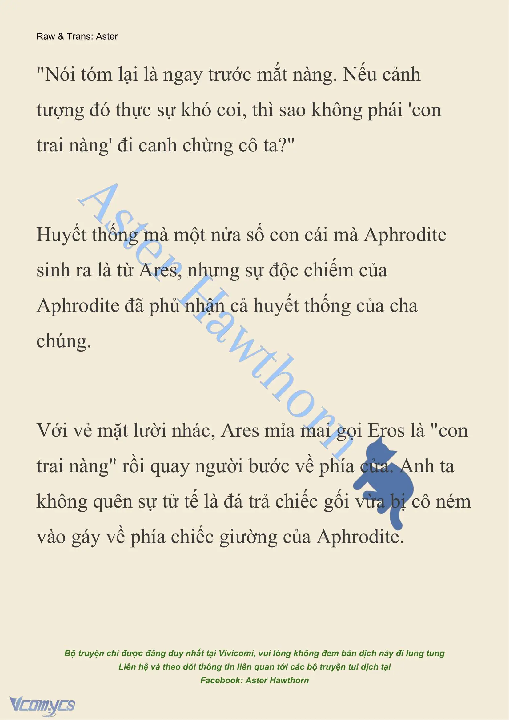 [NOVEL] Dành Cho Các Nữ Thần: Dành cho Psyche Chapter 4 - Trang 15