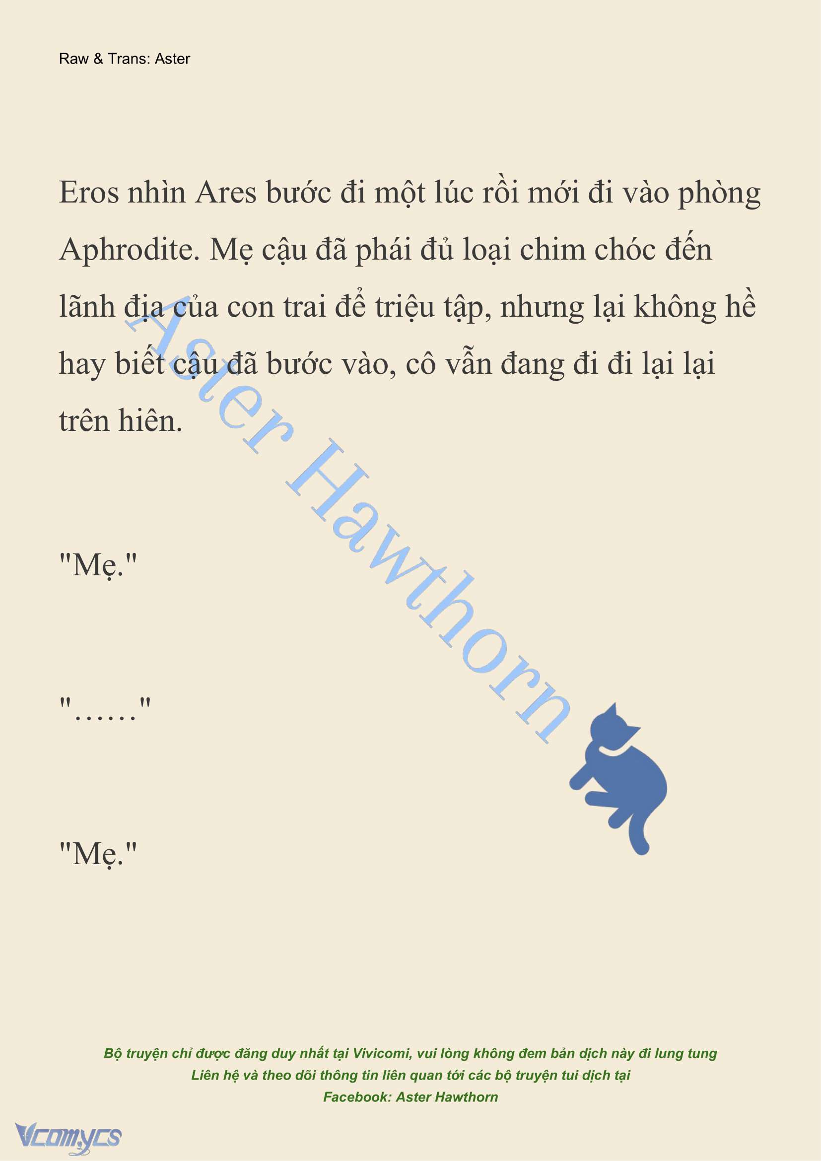 [NOVEL] Dành Cho Các Nữ Thần: Dành cho Psyche Chapter 4 - Trang 22