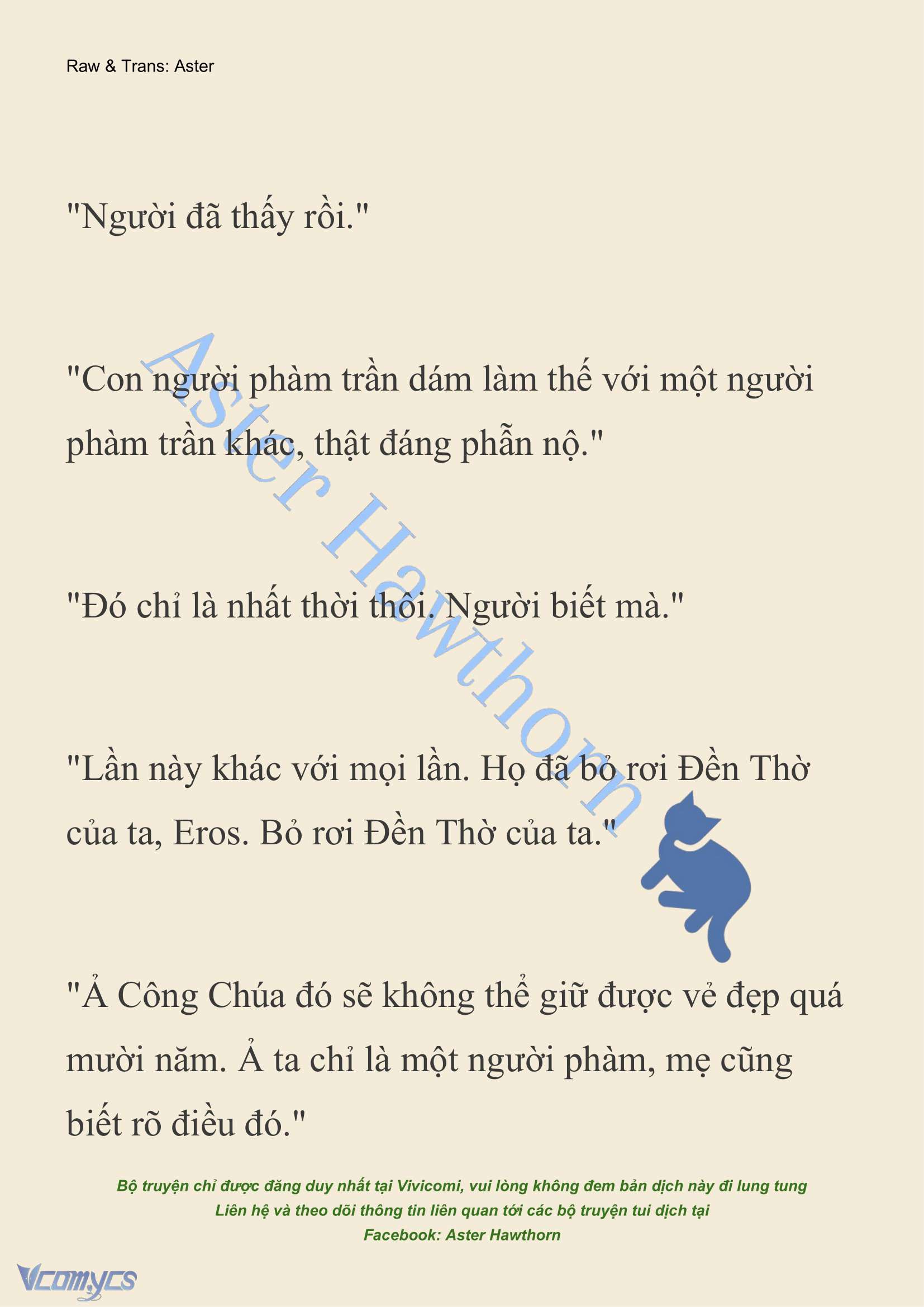 [NOVEL] Dành Cho Các Nữ Thần: Dành cho Psyche Chapter 4 - Trang 24