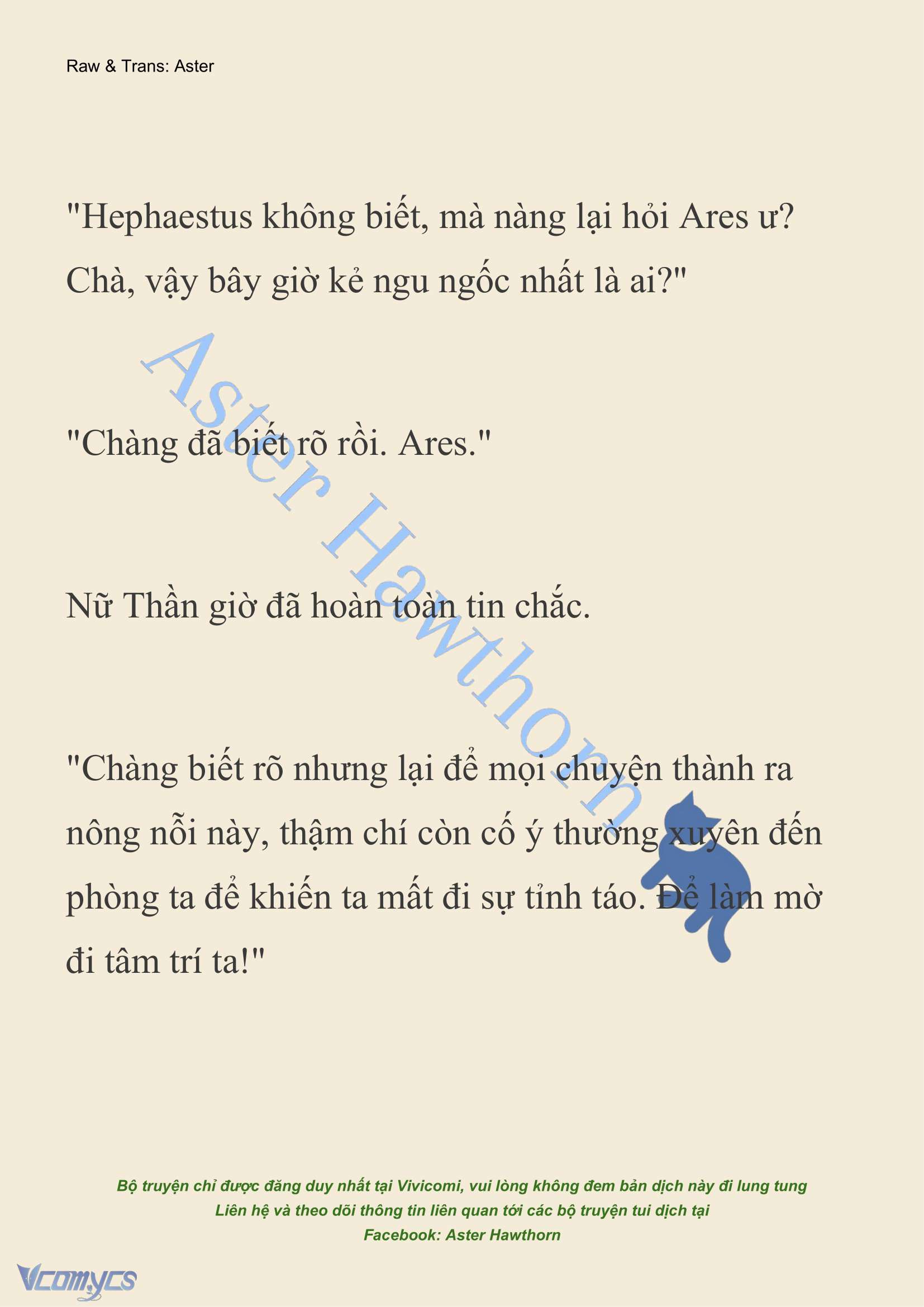 [NOVEL] Dành Cho Các Nữ Thần: Dành cho Psyche Chapter 4 - Trang 4