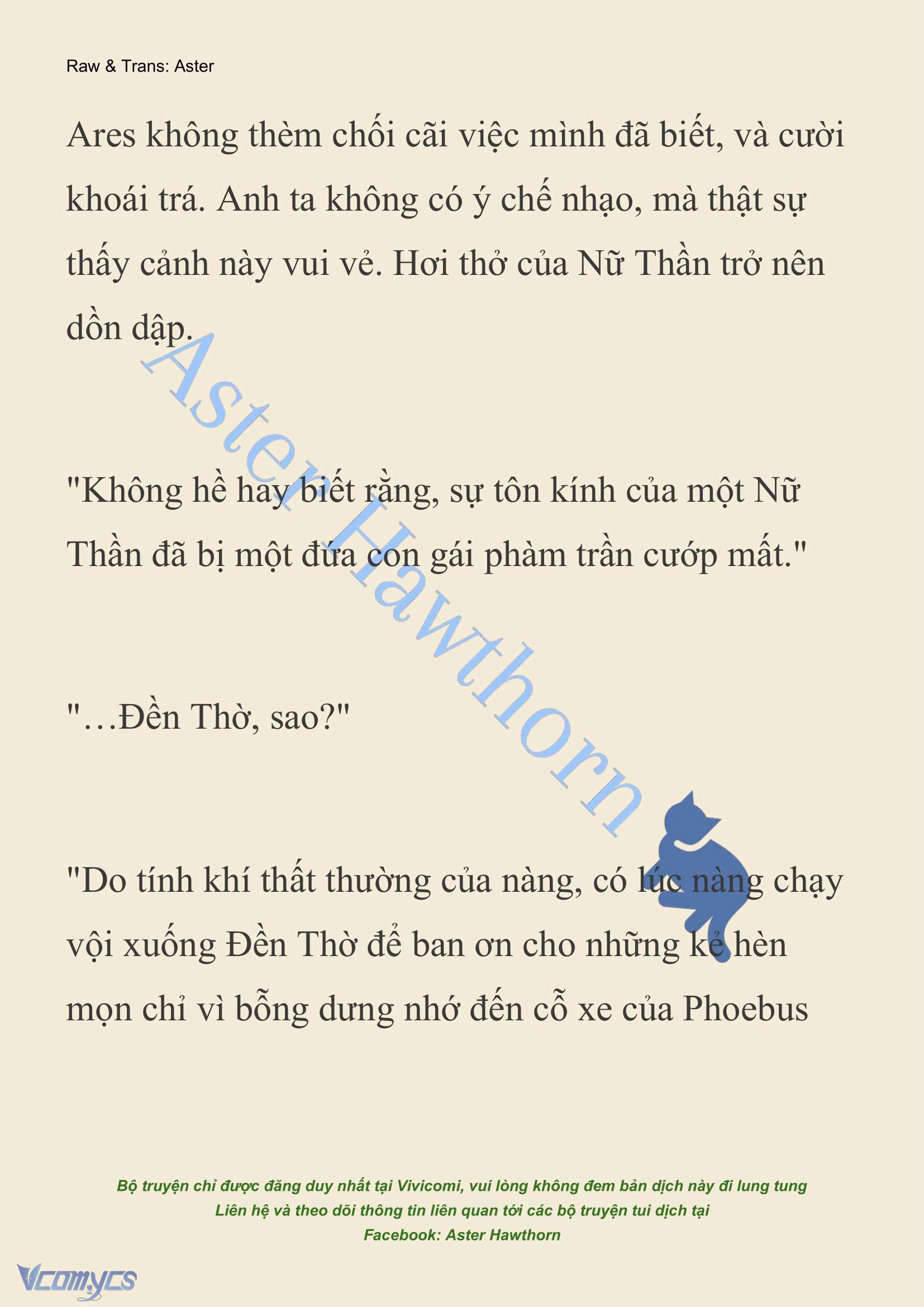 [NOVEL] Dành Cho Các Nữ Thần: Dành cho Psyche Chapter 4 - Trang 6