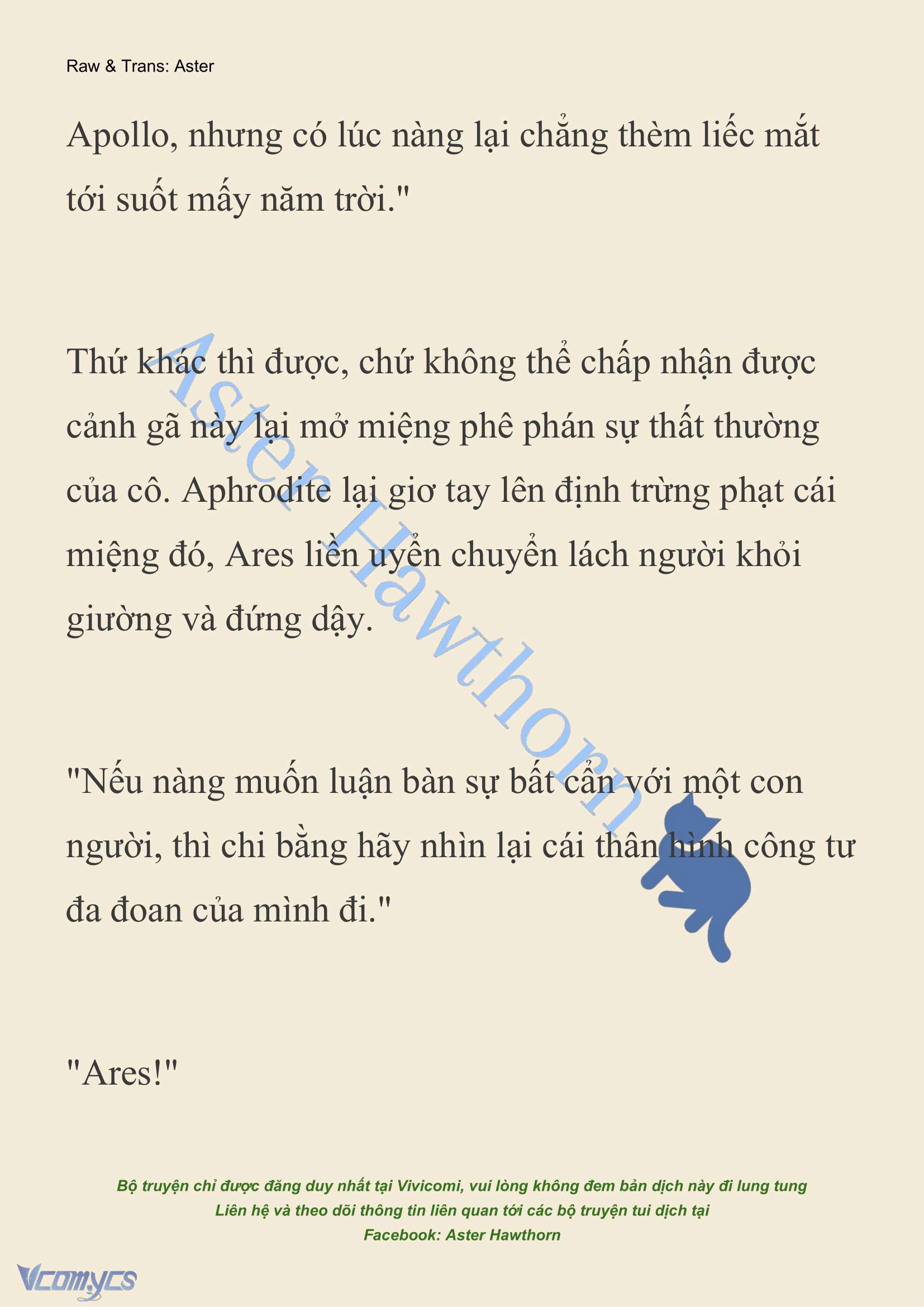 [NOVEL] Dành Cho Các Nữ Thần: Dành cho Psyche Chapter 4 - Trang 7