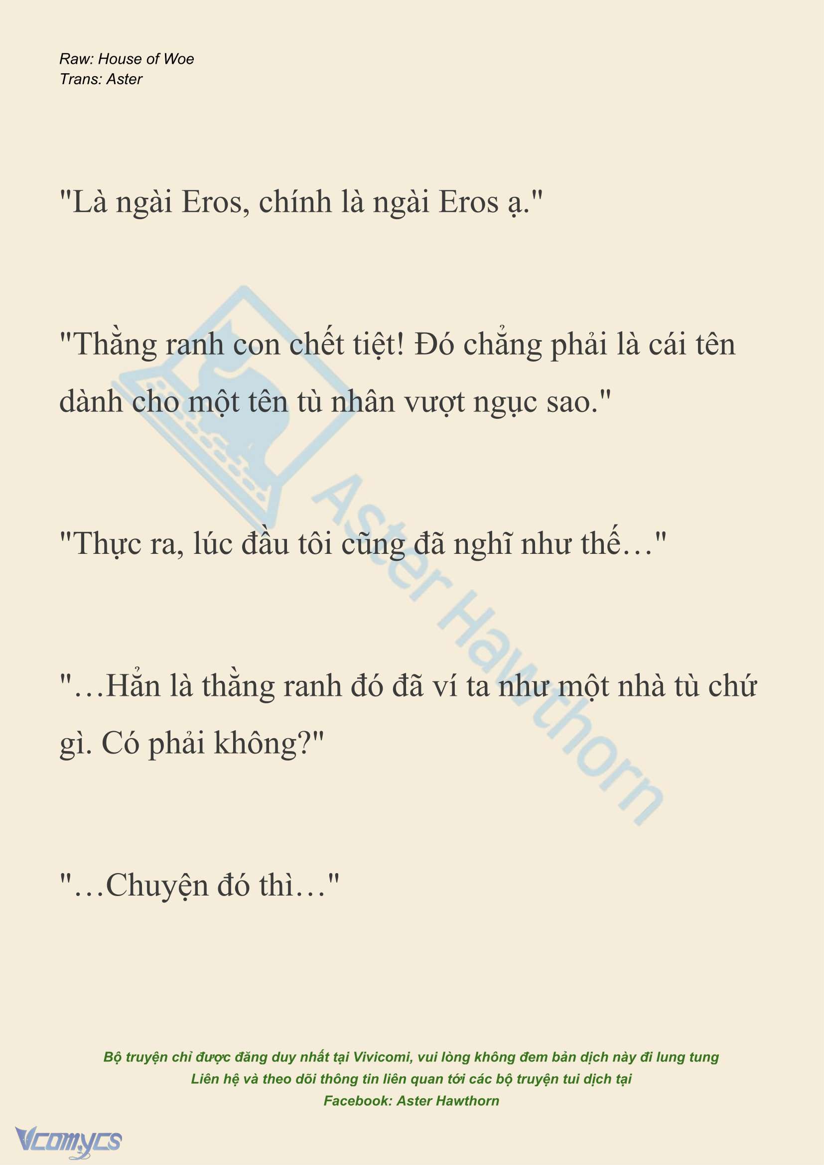 [NOVEL] Dành Cho Các Nữ Thần: Dành cho Psyche Chapter 40 - Trang 11