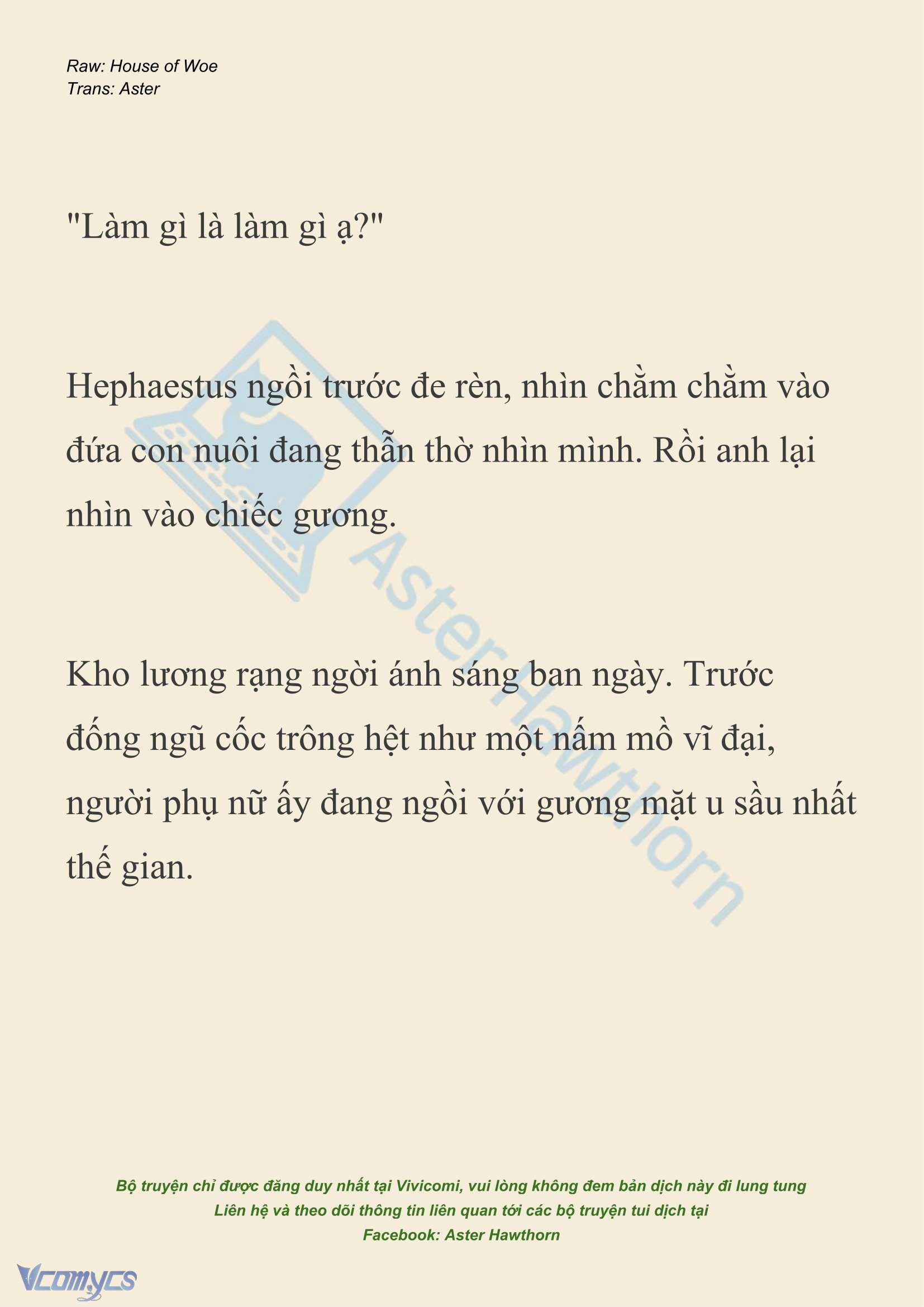 [NOVEL] Dành Cho Các Nữ Thần: Dành cho Psyche Chapter 40 - Trang 21