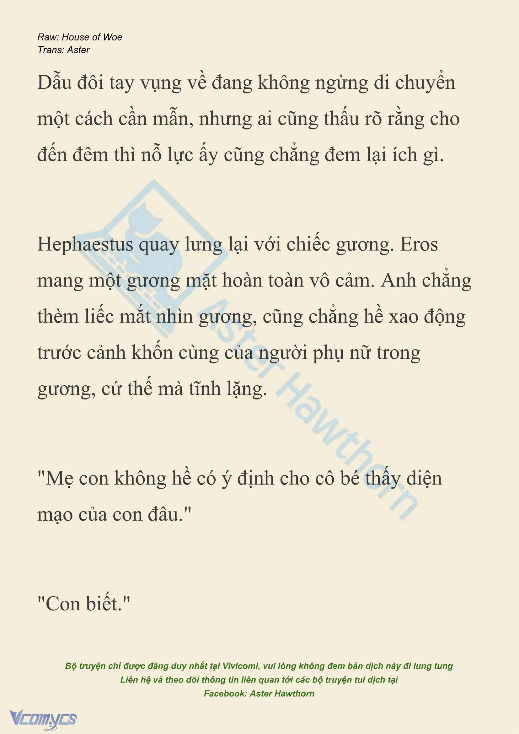 [NOVEL] Dành Cho Các Nữ Thần: Dành cho Psyche Chapter 40 - Trang 22