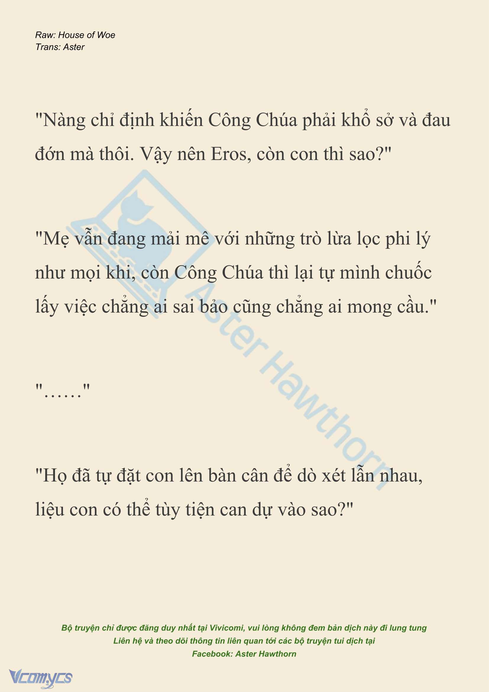 [NOVEL] Dành Cho Các Nữ Thần: Dành cho Psyche Chapter 40 - Trang 23