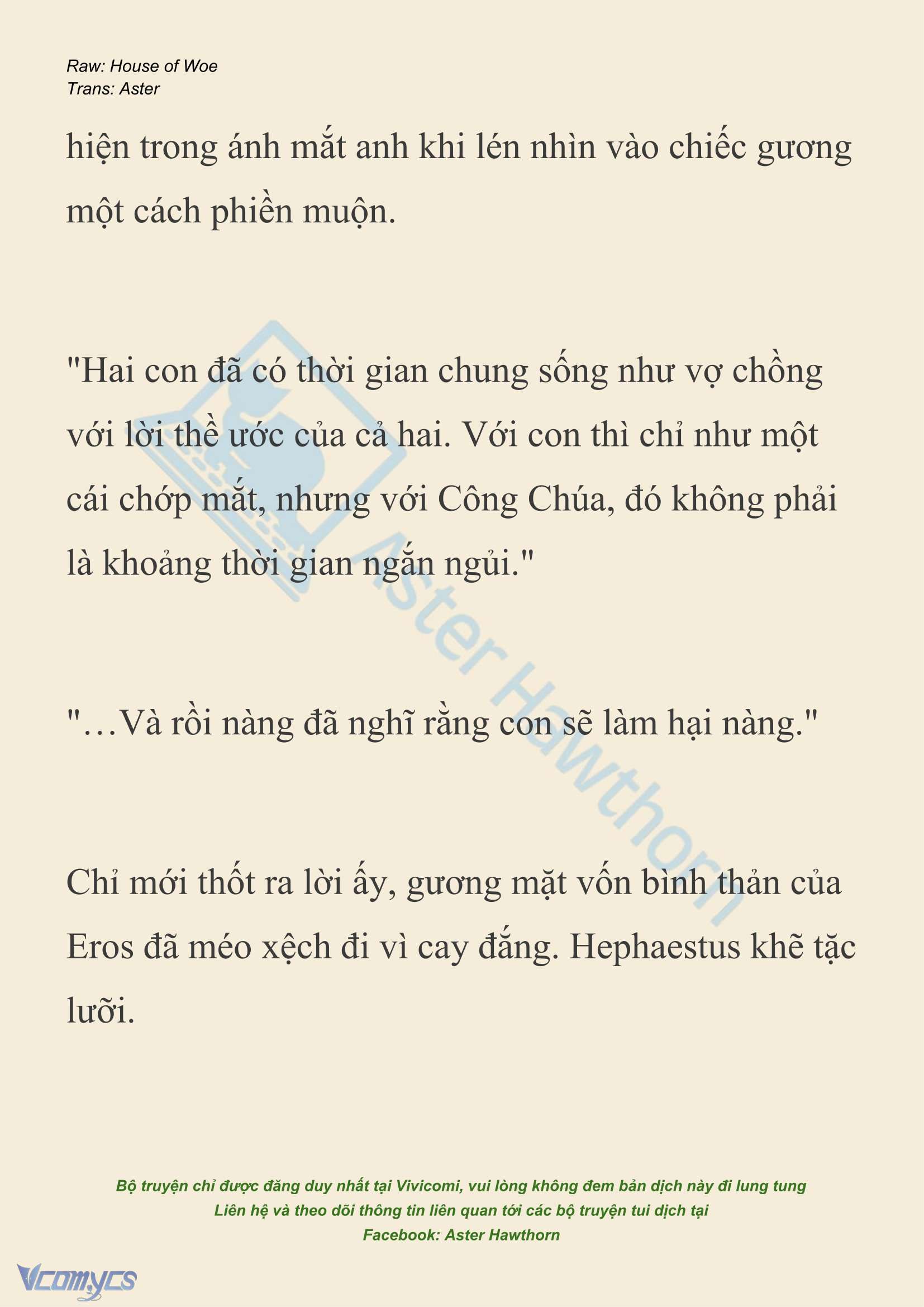 [NOVEL] Dành Cho Các Nữ Thần: Dành cho Psyche Chapter 40 - Trang 25