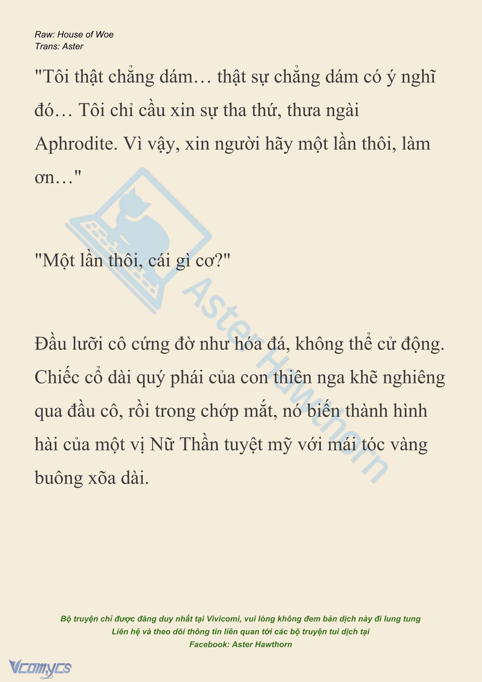 [NOVEL] Dành Cho Các Nữ Thần: Dành cho Psyche Chapter 40 - Trang 8