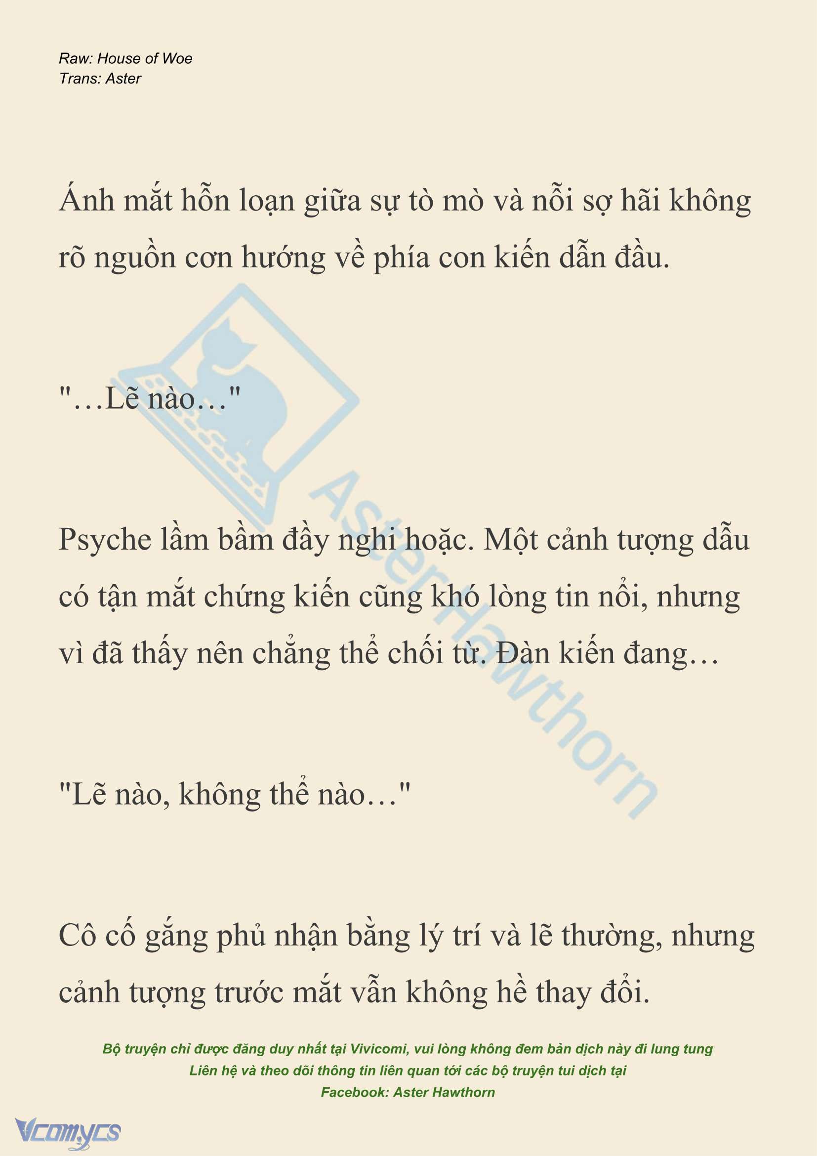 [NOVEL] Dành Cho Các Nữ Thần: Dành cho Psyche Chapter 41 - Trang 12