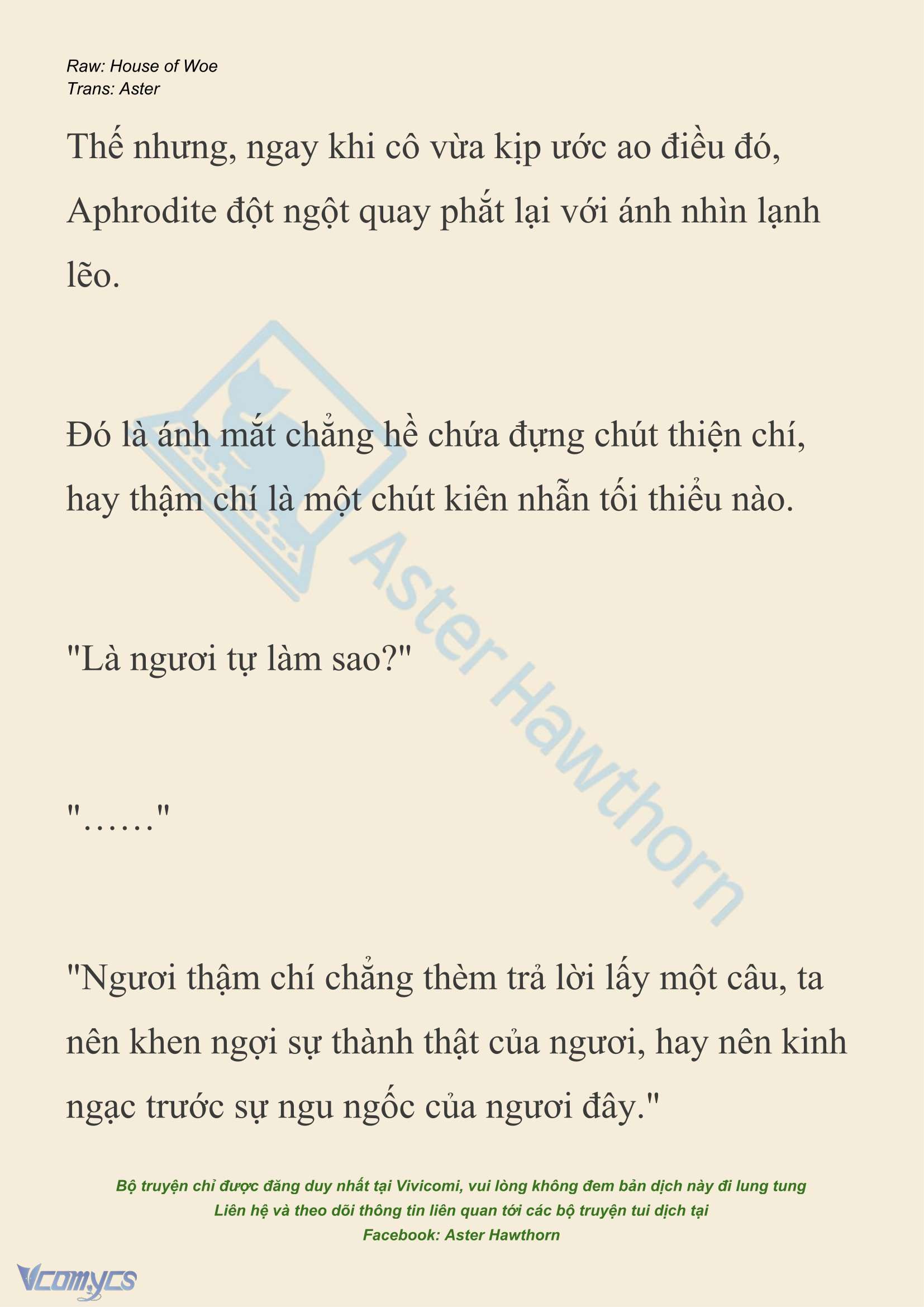 [NOVEL] Dành Cho Các Nữ Thần: Dành cho Psyche Chapter 41 - Trang 20