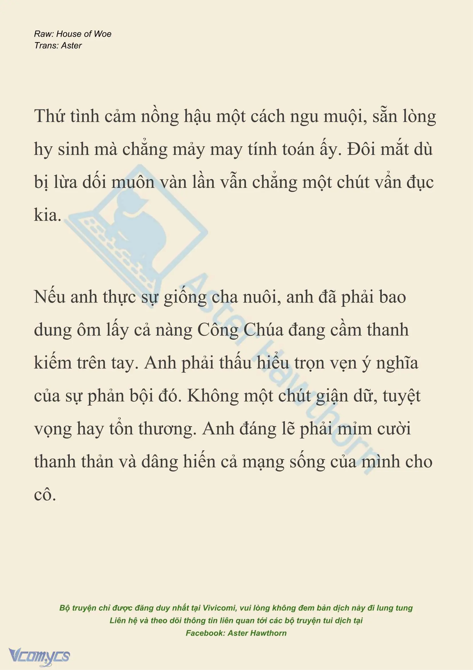 [NOVEL] Dành Cho Các Nữ Thần: Dành cho Psyche Chapter 41 - Trang 6