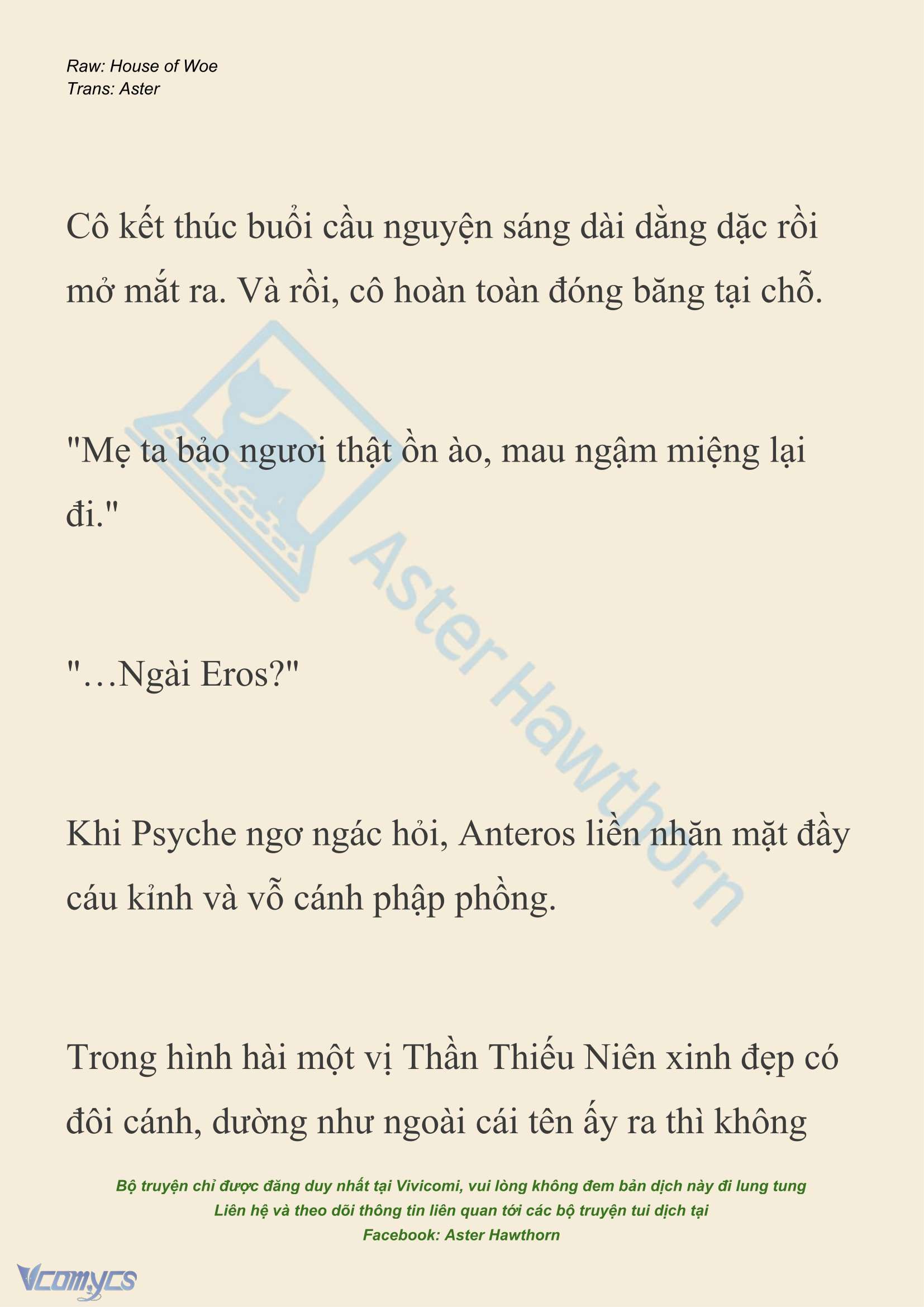 [NOVEL] Dành Cho Các Nữ Thần: Dành cho Psyche Chapter 42 - Trang 16