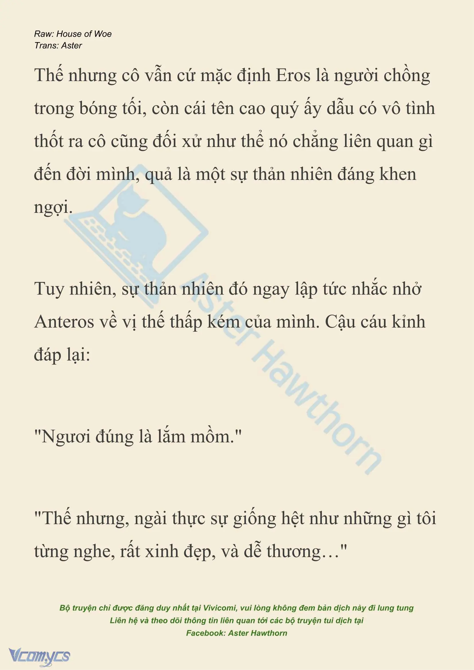 [NOVEL] Dành Cho Các Nữ Thần: Dành cho Psyche Chapter 42 - Trang 18