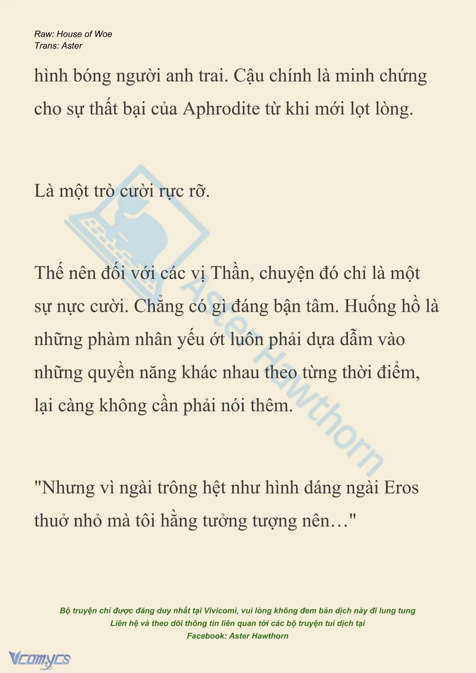 [NOVEL] Dành Cho Các Nữ Thần: Dành cho Psyche Chapter 42 - Trang 21
