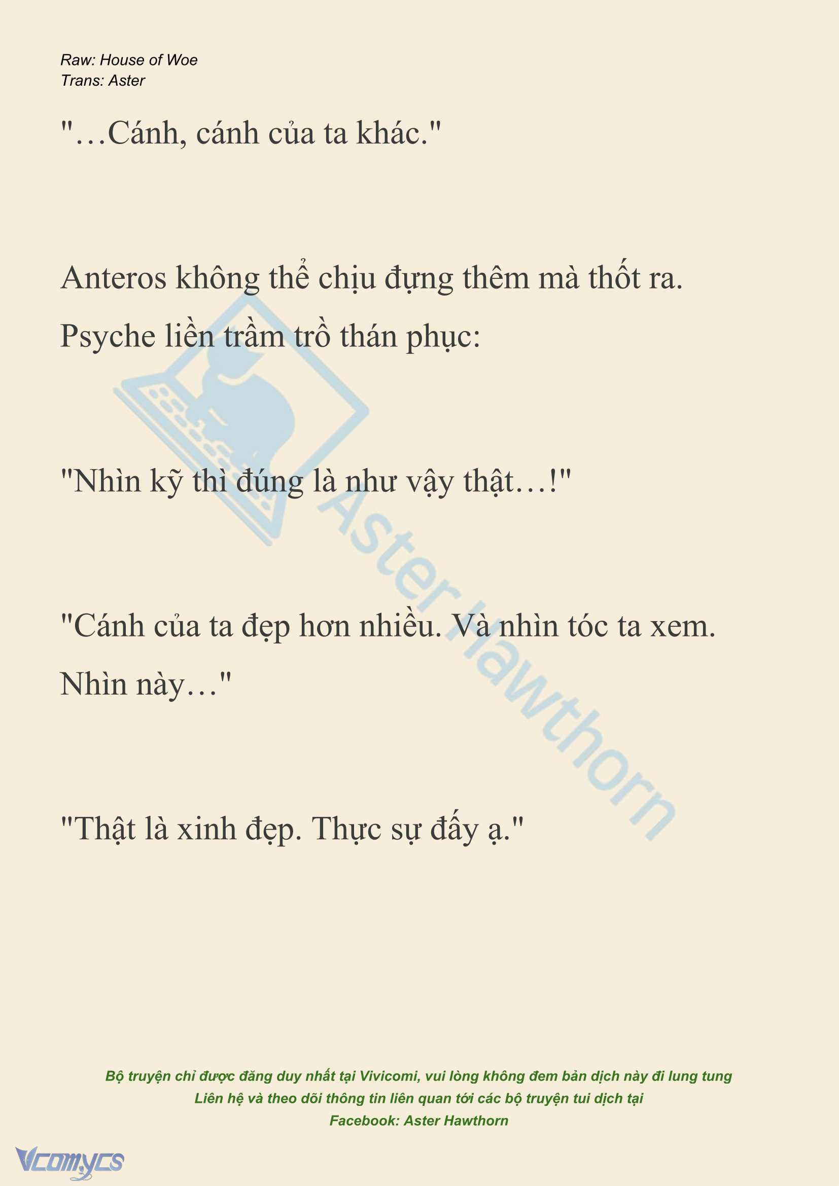 [NOVEL] Dành Cho Các Nữ Thần: Dành cho Psyche Chapter 42 - Trang 22