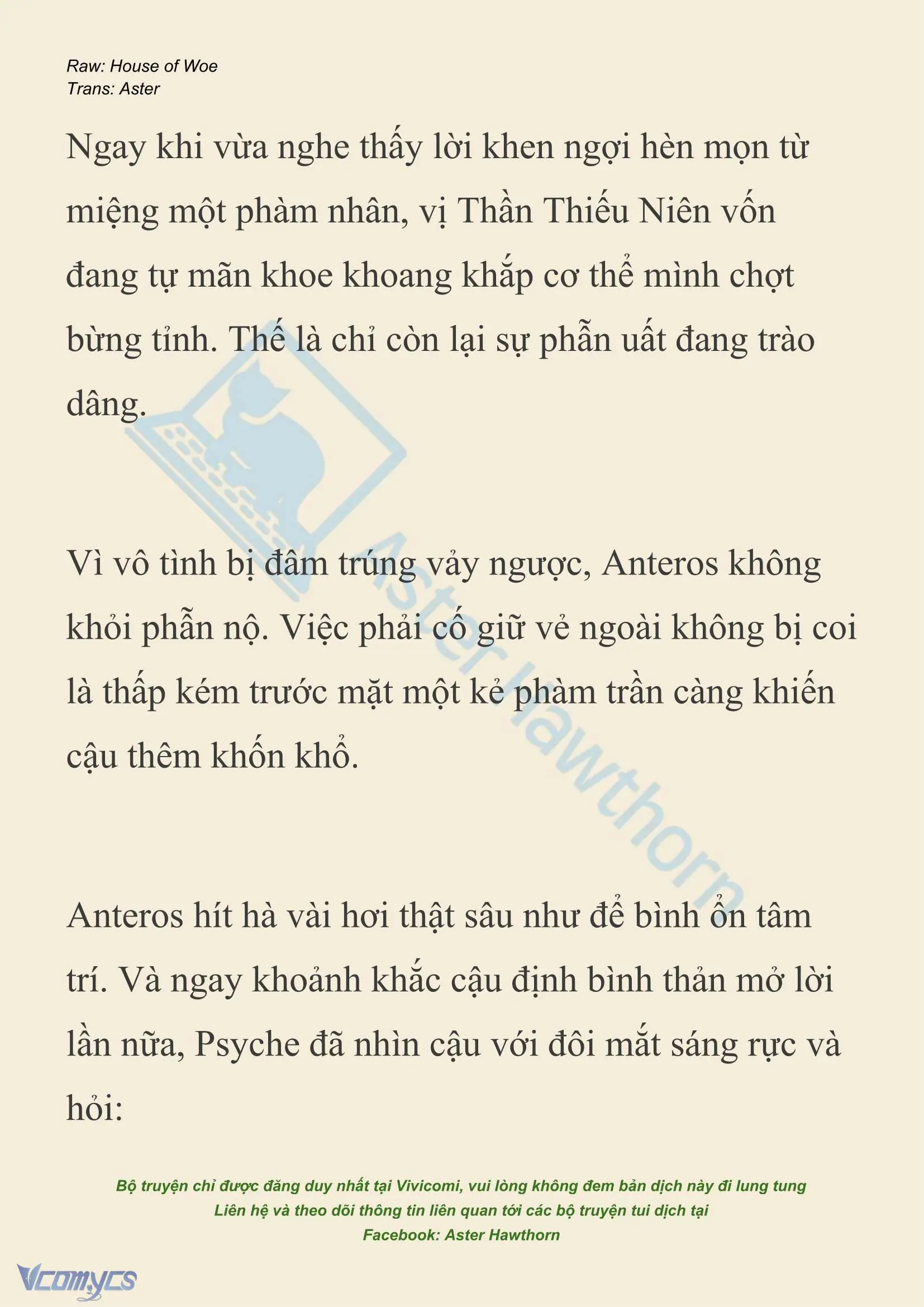 [NOVEL] Dành Cho Các Nữ Thần: Dành cho Psyche Chapter 42 - Trang 23