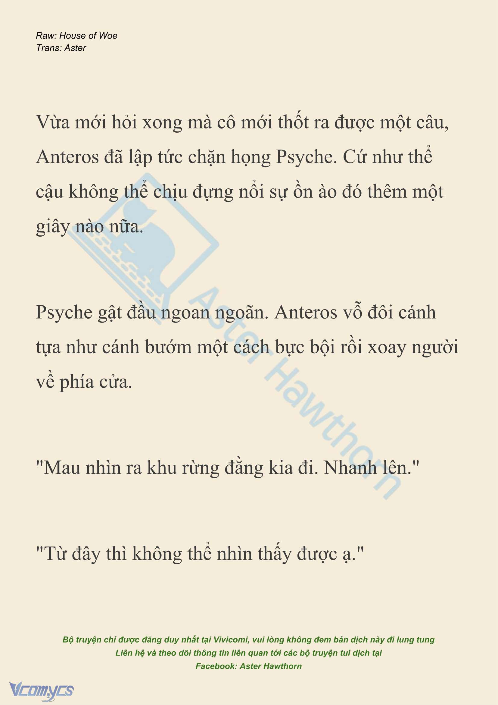 [NOVEL] Dành Cho Các Nữ Thần: Dành cho Psyche Chapter 42 - Trang 25