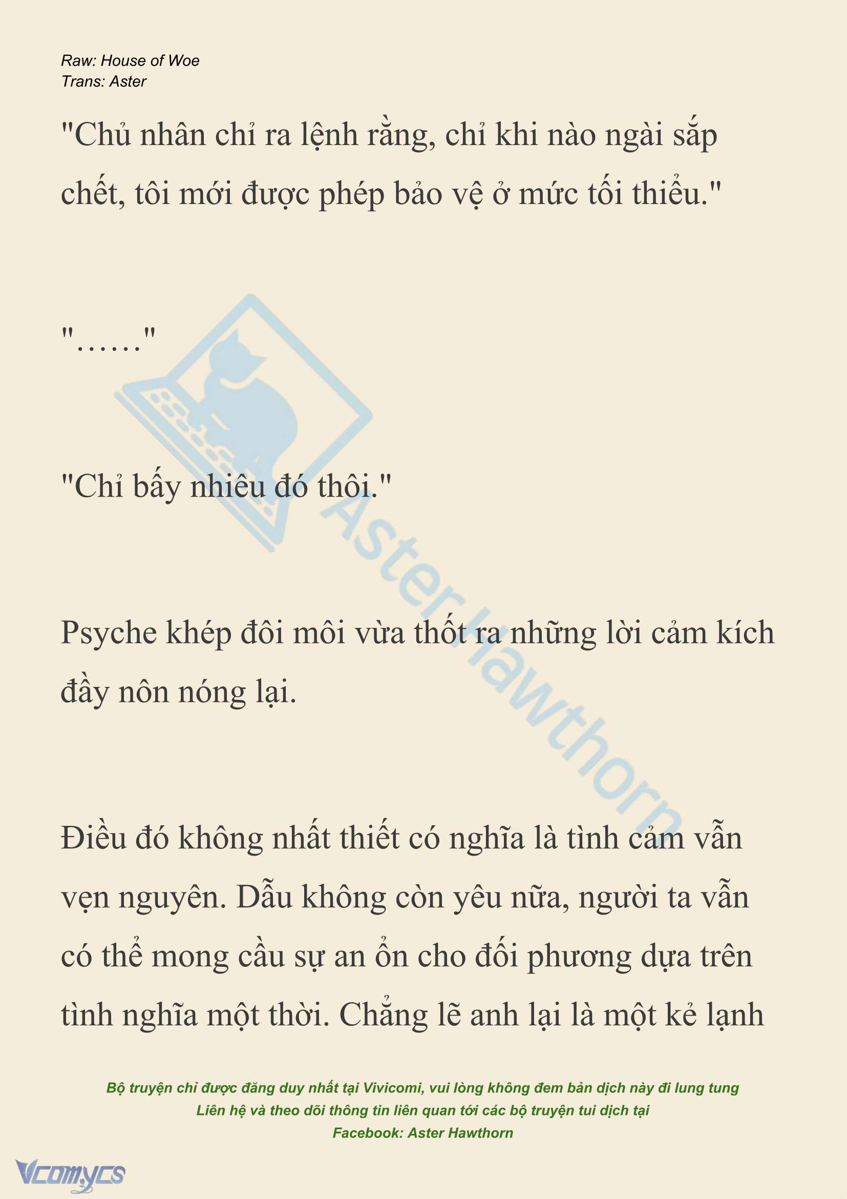 [NOVEL] Dành Cho Các Nữ Thần: Dành cho Psyche Chapter 43 - Trang 13