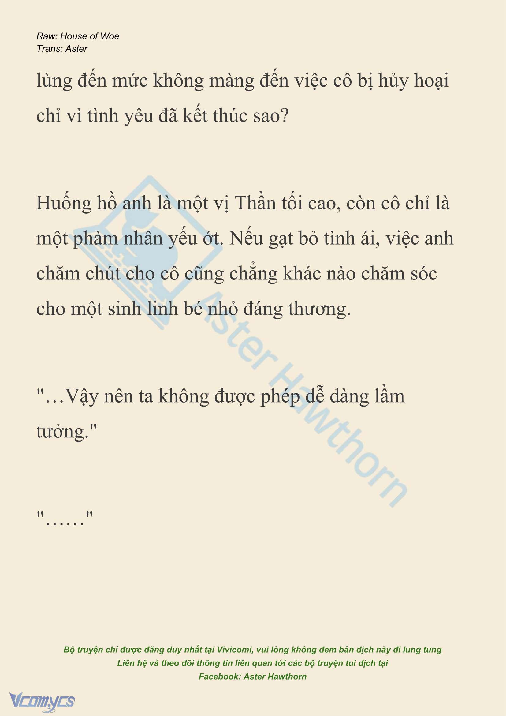 [NOVEL] Dành Cho Các Nữ Thần: Dành cho Psyche Chapter 43 - Trang 14