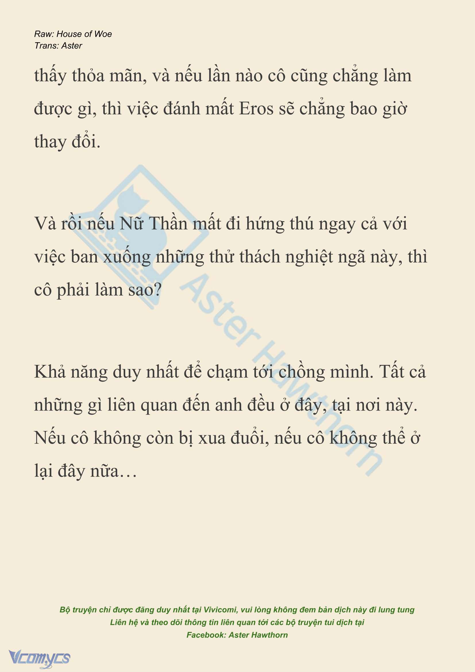 [NOVEL] Dành Cho Các Nữ Thần: Dành cho Psyche Chapter 43 - Trang 20