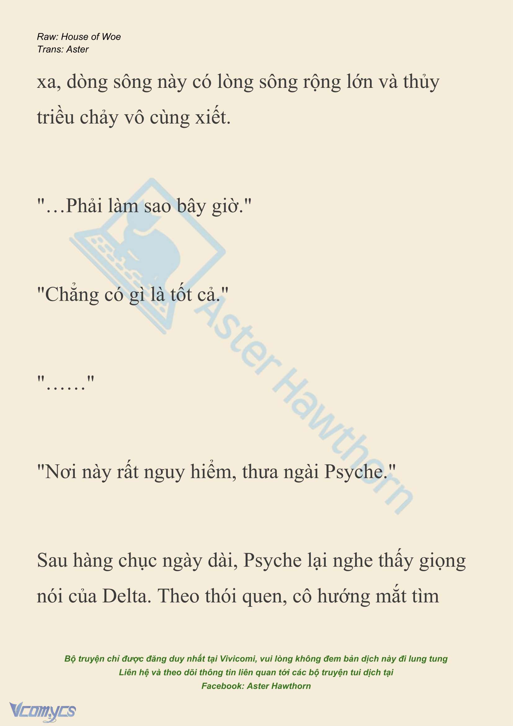 [NOVEL] Dành Cho Các Nữ Thần: Dành cho Psyche Chapter 43 - Trang 7