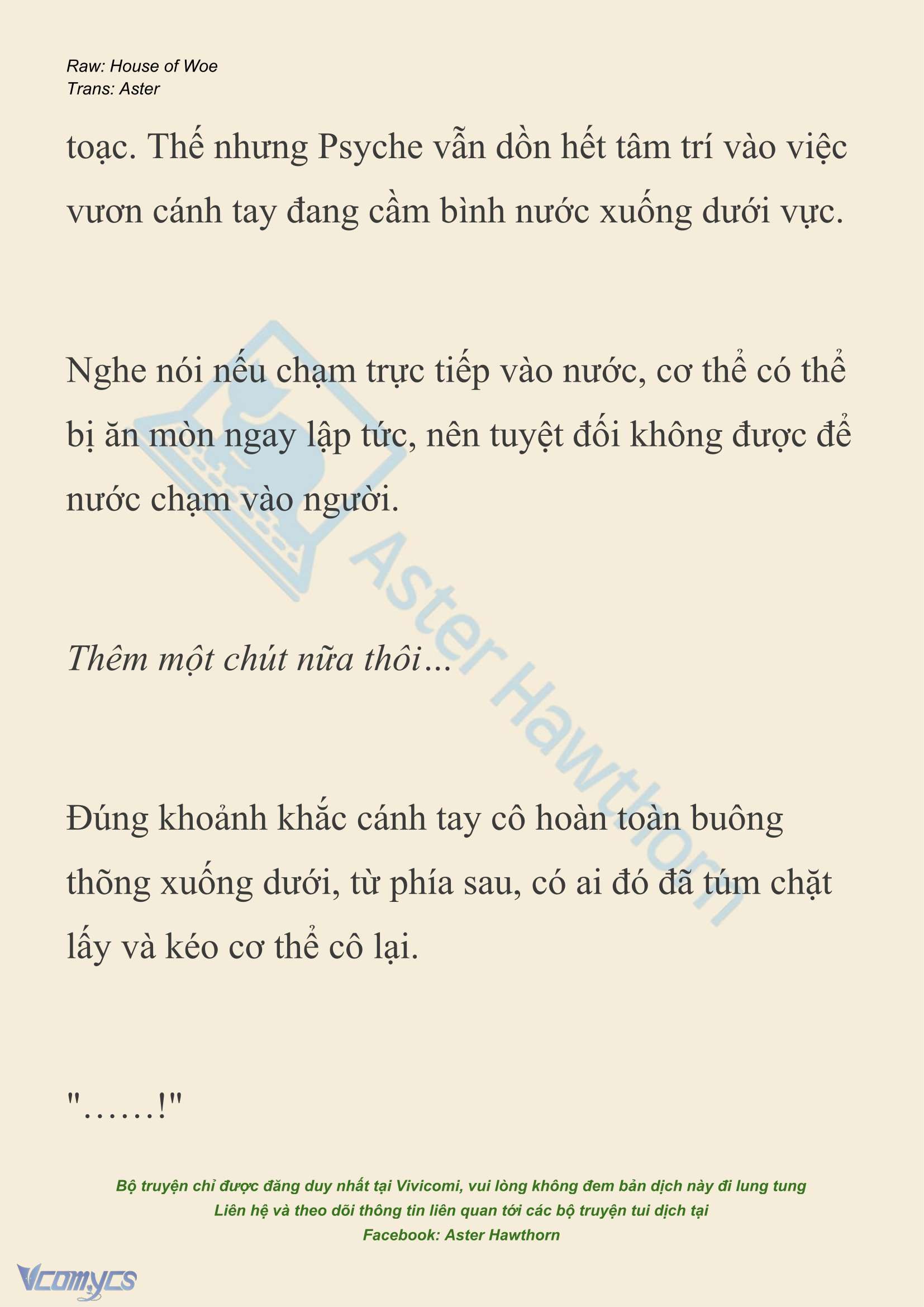 [NOVEL] Dành Cho Các Nữ Thần: Dành cho Psyche Chapter 44 - Trang 15
