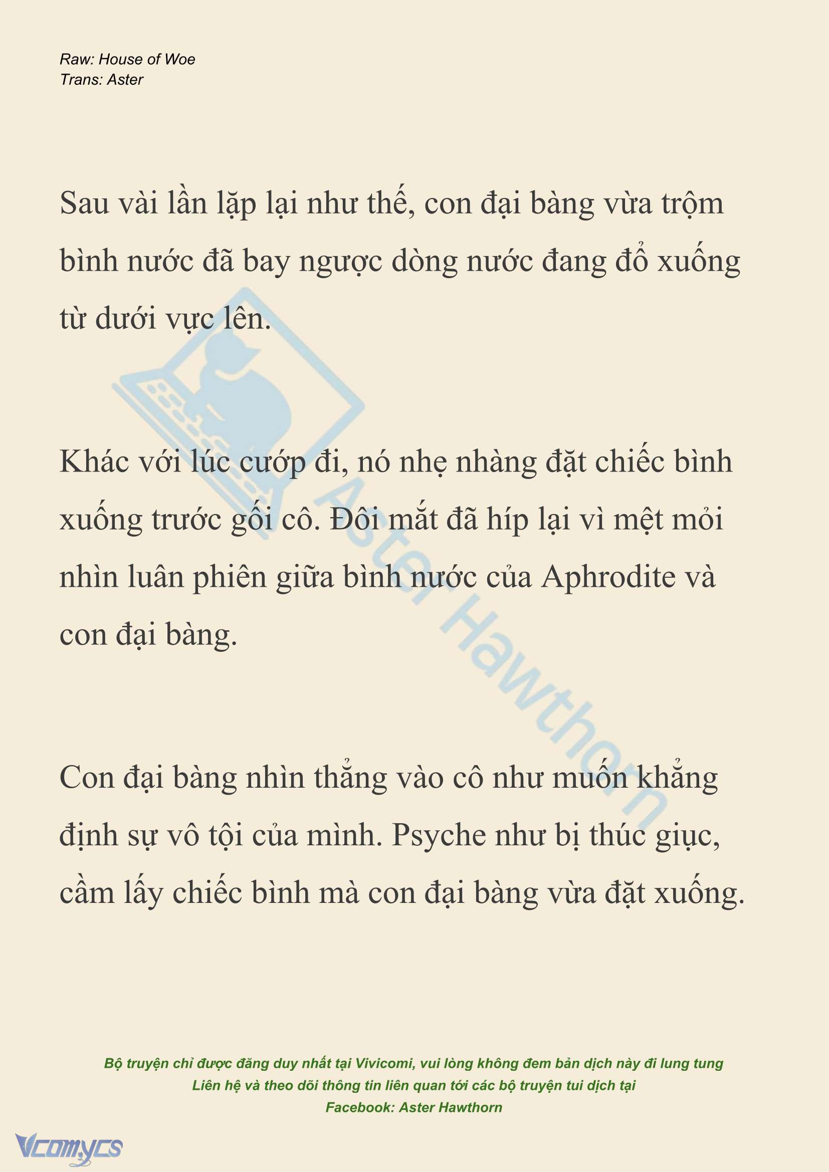 [NOVEL] Dành Cho Các Nữ Thần: Dành cho Psyche Chapter 44 - Trang 17