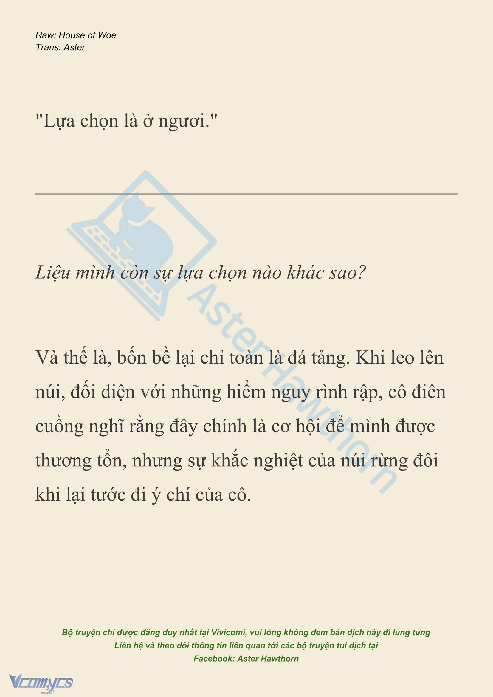 [NOVEL] Dành Cho Các Nữ Thần: Dành cho Psyche Chapter 44 - Trang 9