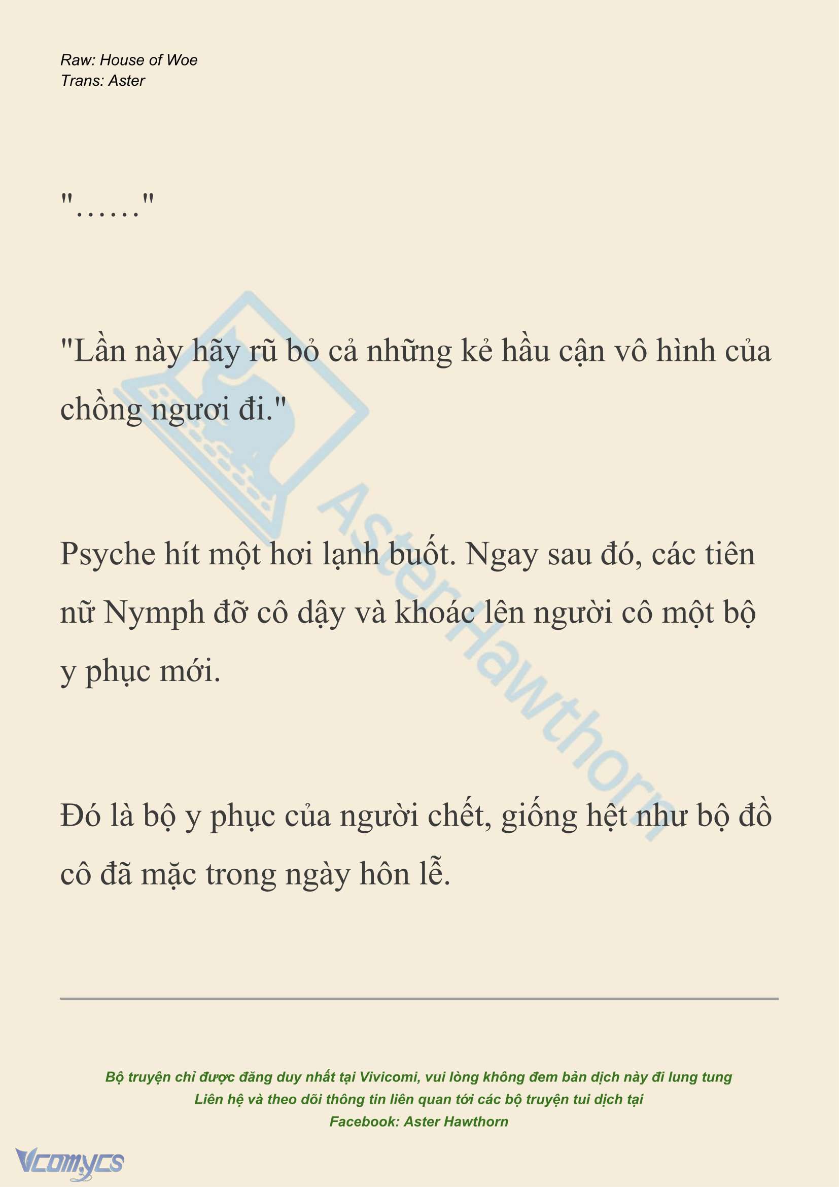 [NOVEL] Dành Cho Các Nữ Thần: Dành cho Psyche Chapter 45 - Trang 19