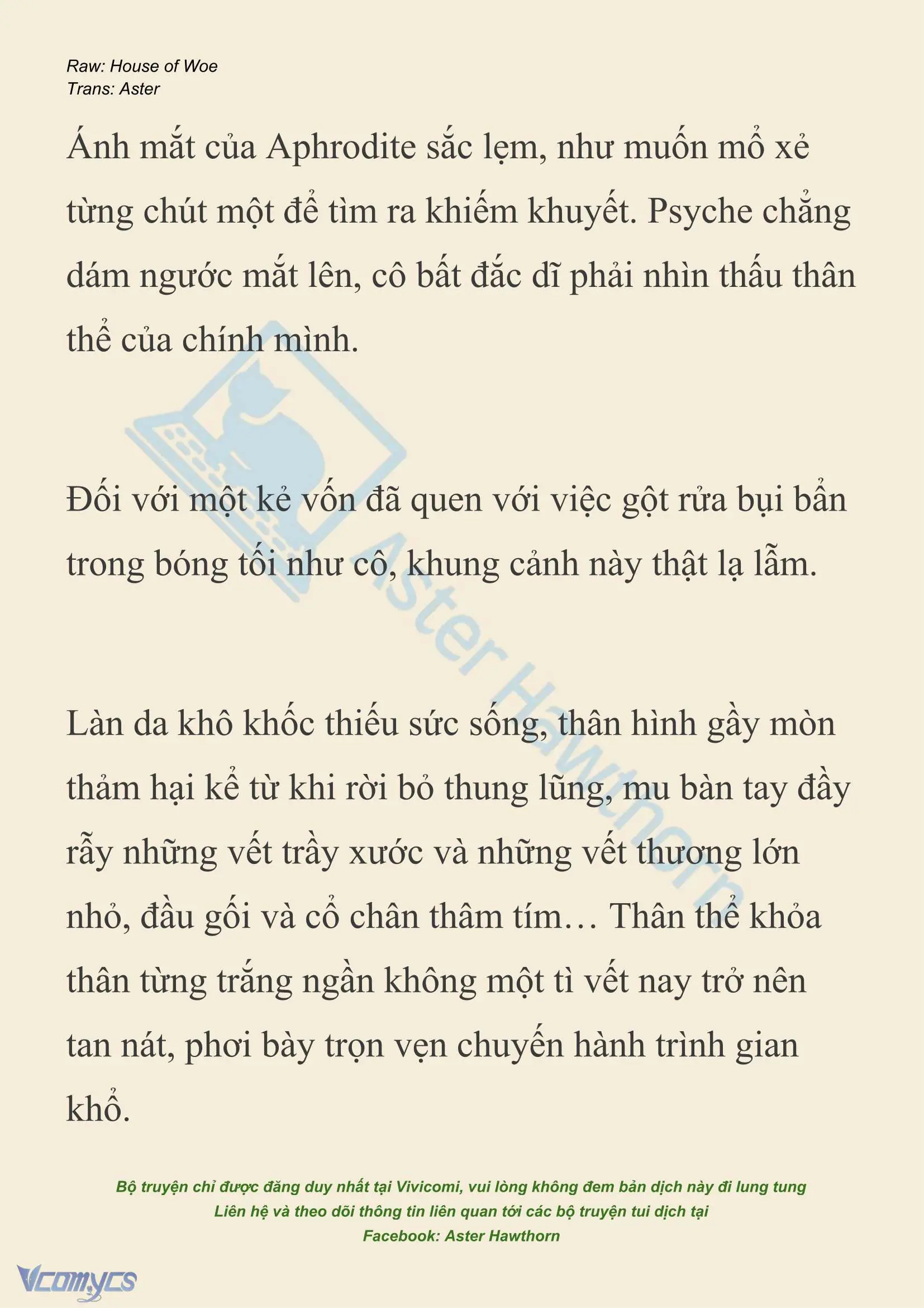 [NOVEL] Dành Cho Các Nữ Thần: Dành cho Psyche Chapter 45 - Trang 4