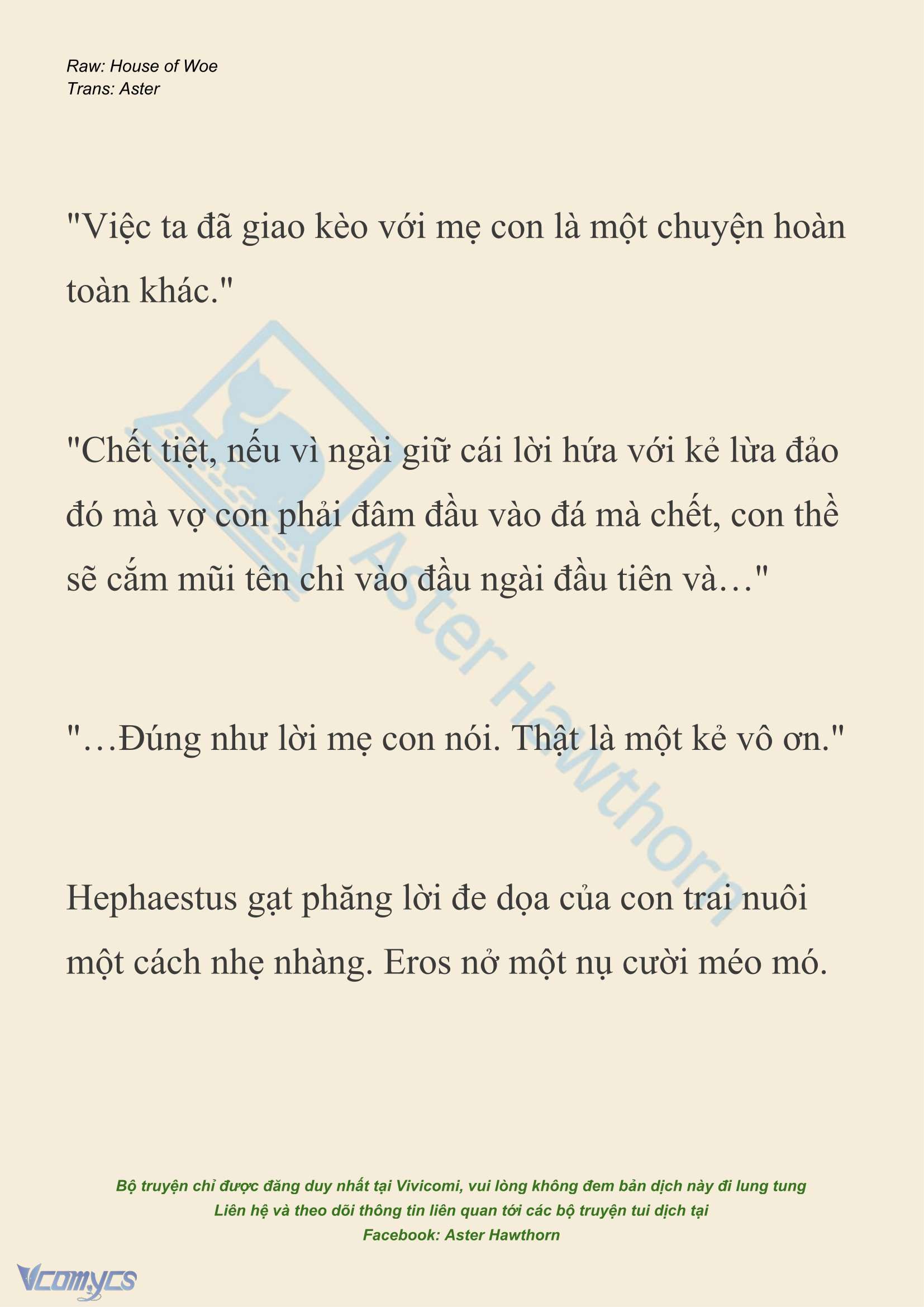 [NOVEL] Dành Cho Các Nữ Thần: Dành cho Psyche Chapter 46 - Trang 11