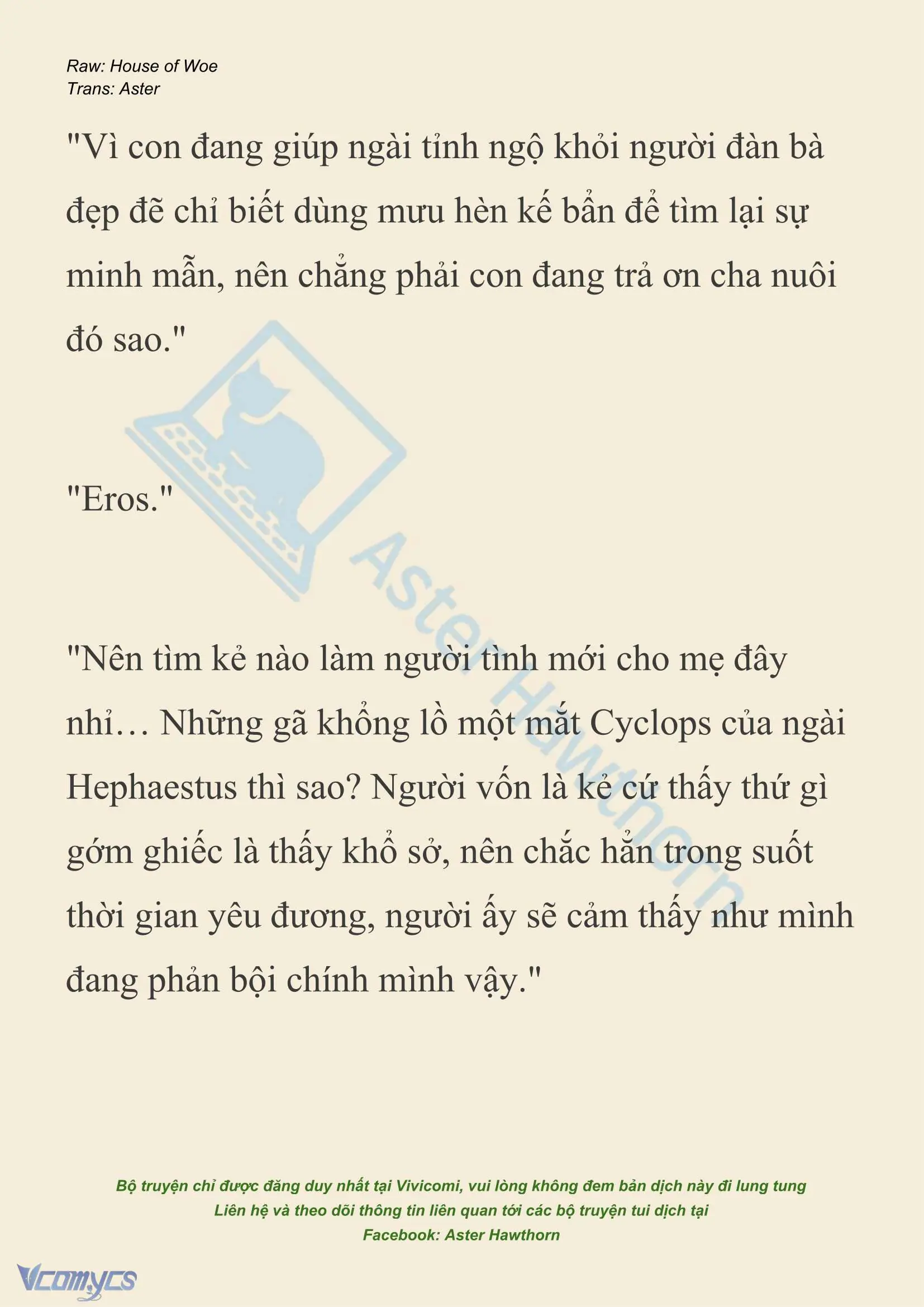 [NOVEL] Dành Cho Các Nữ Thần: Dành cho Psyche Chapter 46 - Trang 12