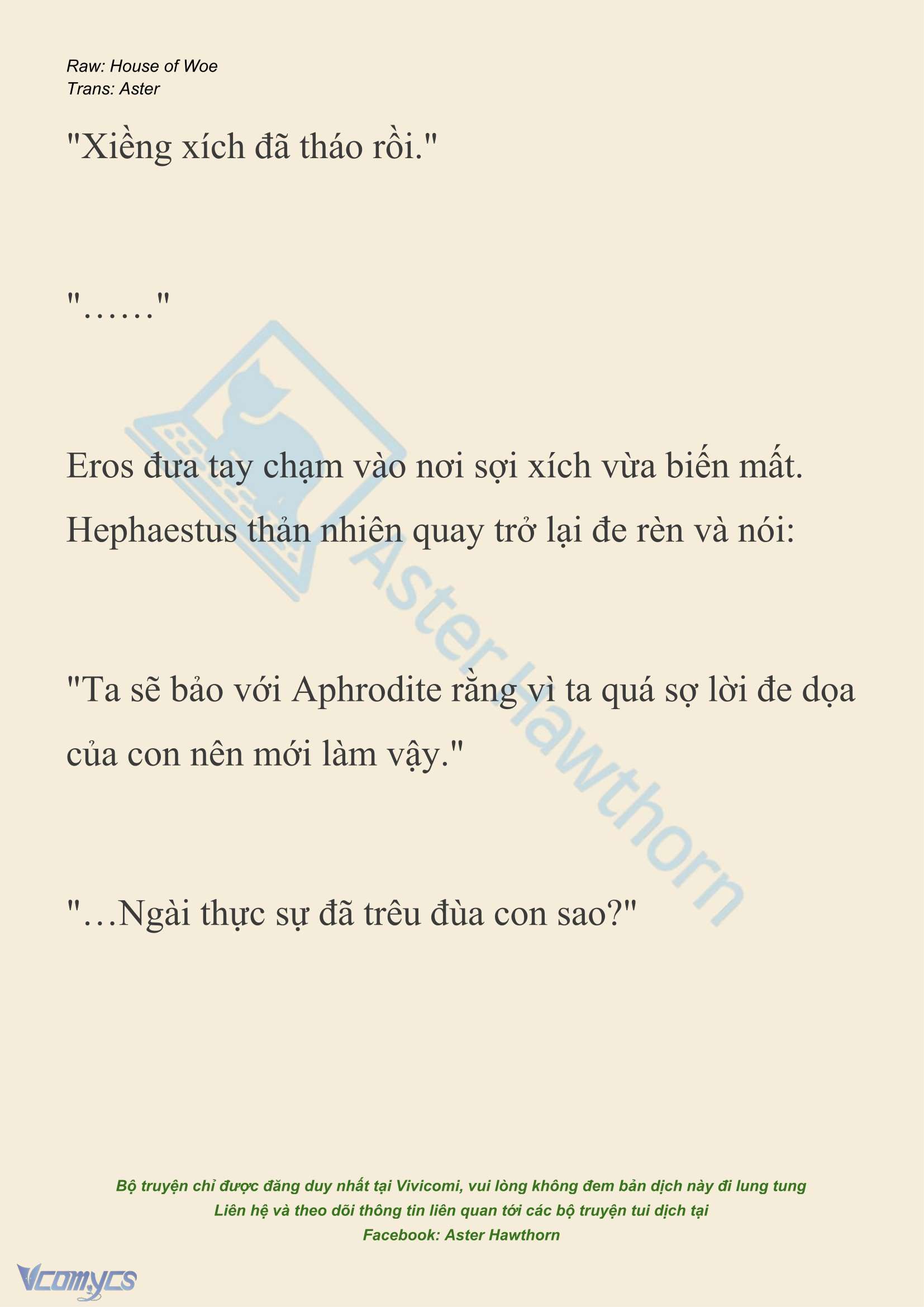 [NOVEL] Dành Cho Các Nữ Thần: Dành cho Psyche Chapter 46 - Trang 13