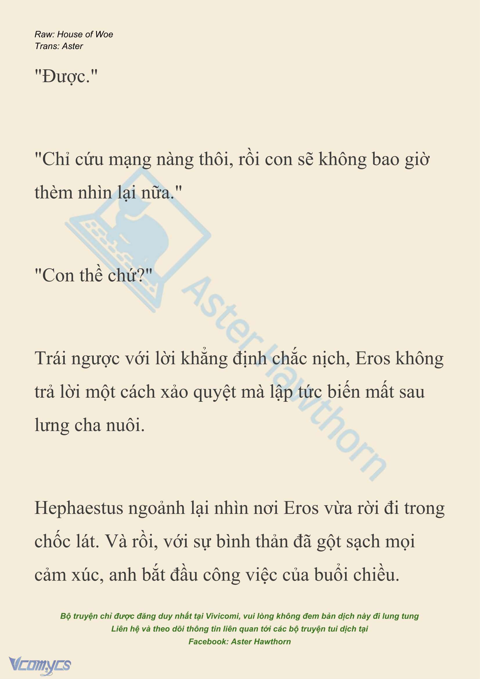 [NOVEL] Dành Cho Các Nữ Thần: Dành cho Psyche Chapter 46 - Trang 15