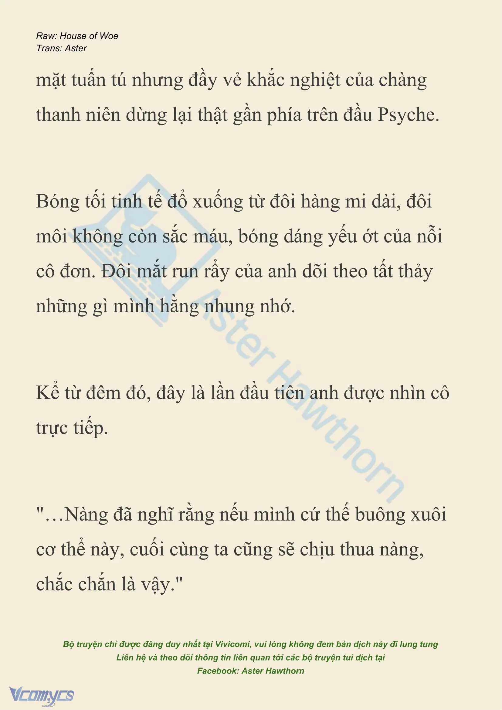 [NOVEL] Dành Cho Các Nữ Thần: Dành cho Psyche Chapter 46 - Trang 19