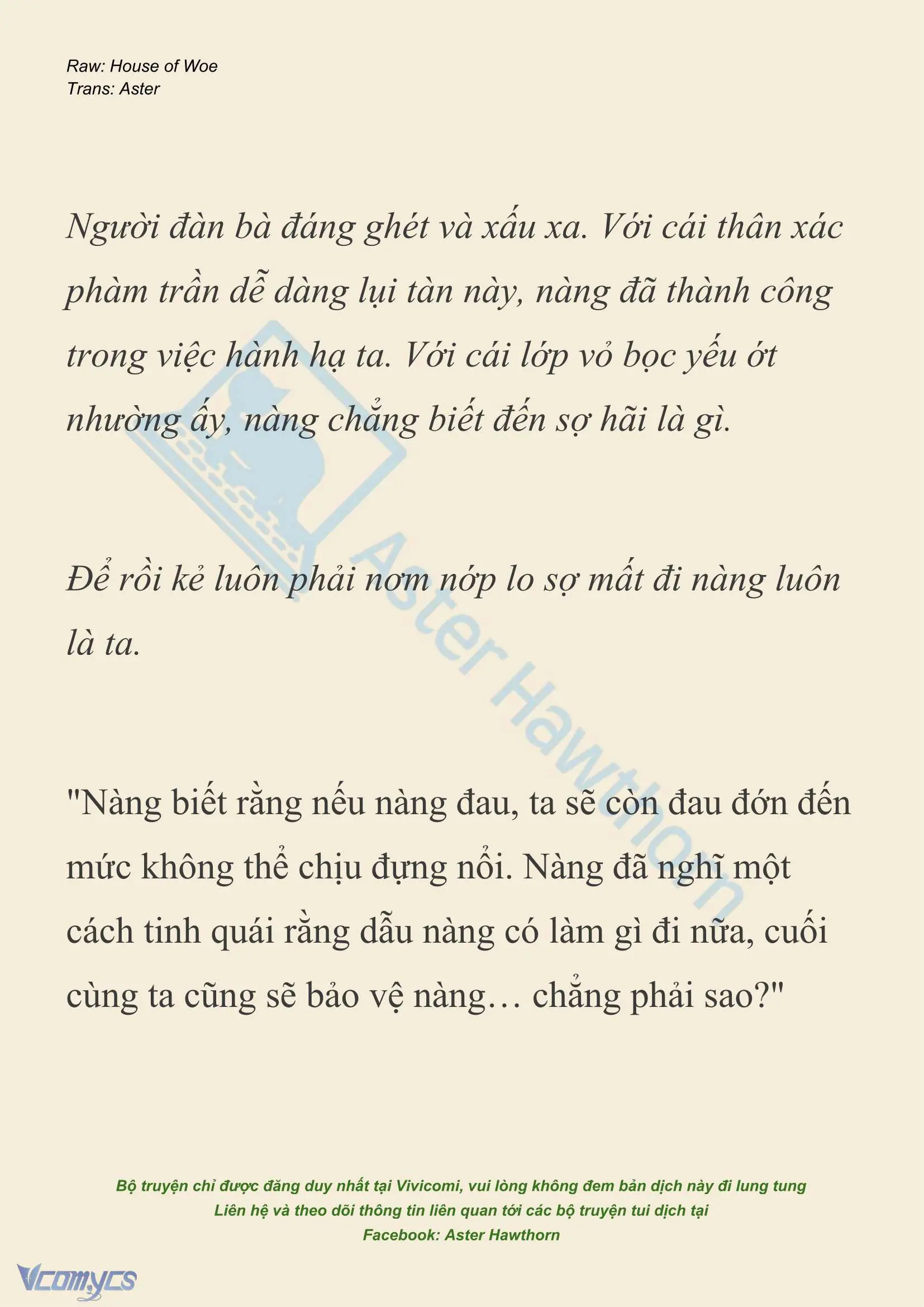 [NOVEL] Dành Cho Các Nữ Thần: Dành cho Psyche Chapter 46 - Trang 20